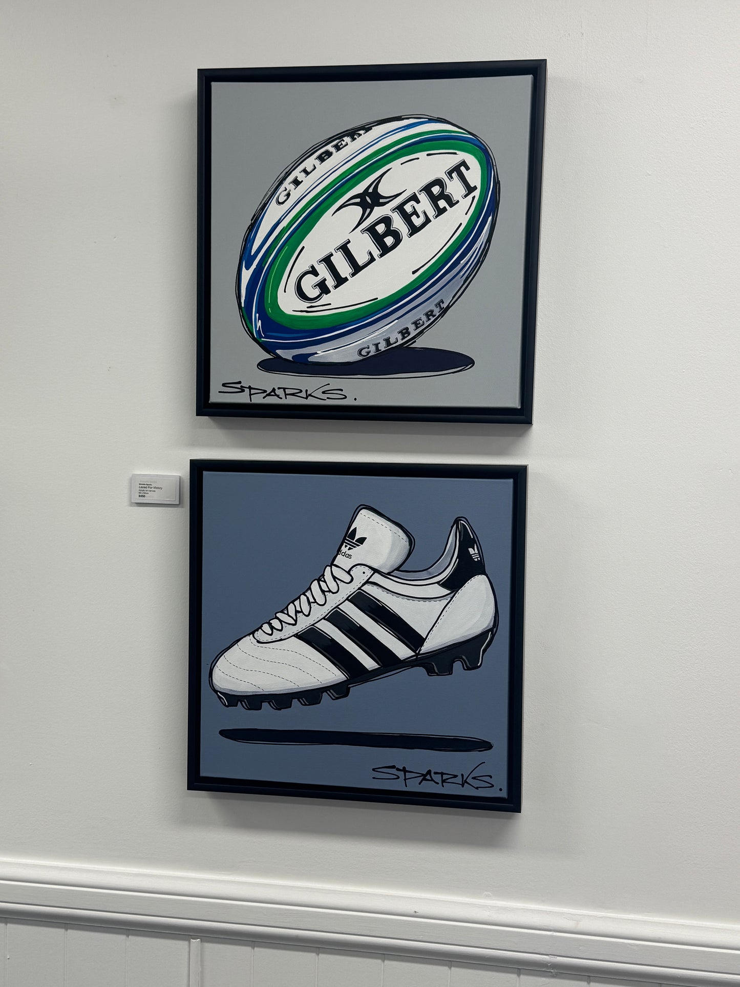 Game Time | 50cm x 50cm | Framed