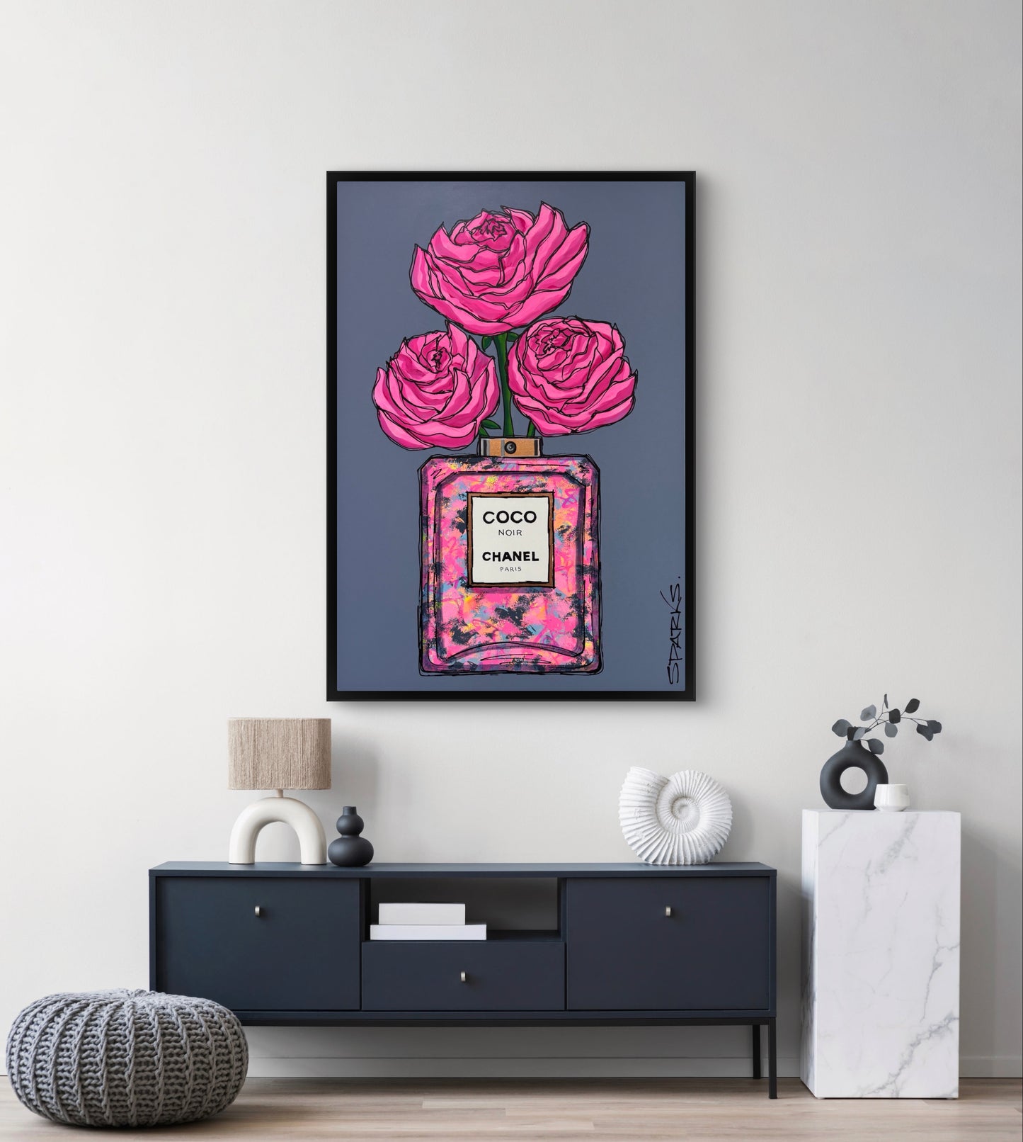 Fun & Fabulous | 127cm x 87cm | Framed