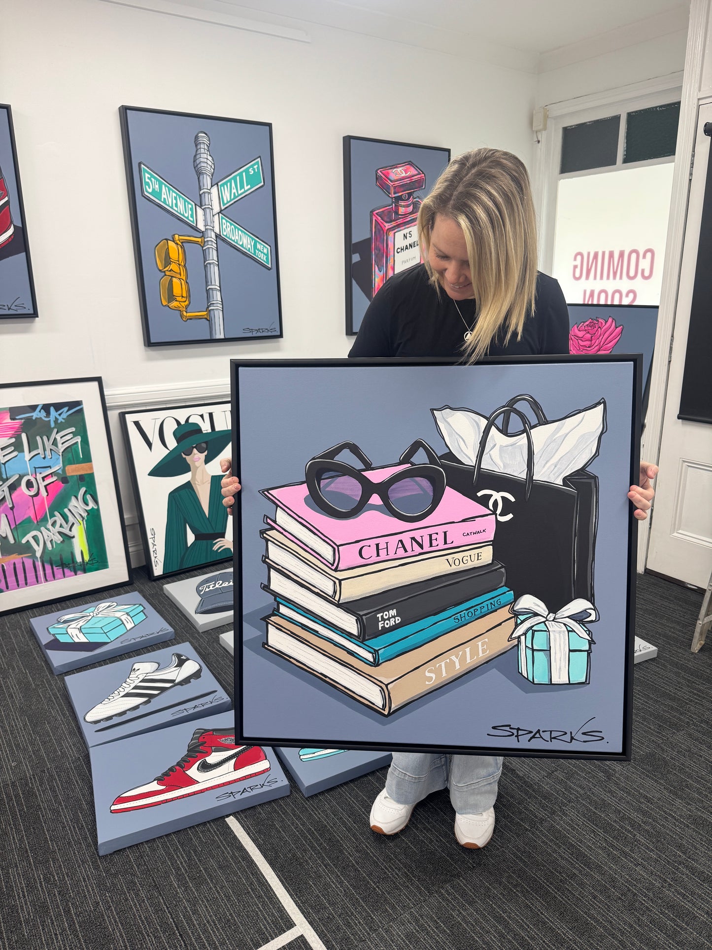 The Luxe Edit | 83cm x 83cm | Framed