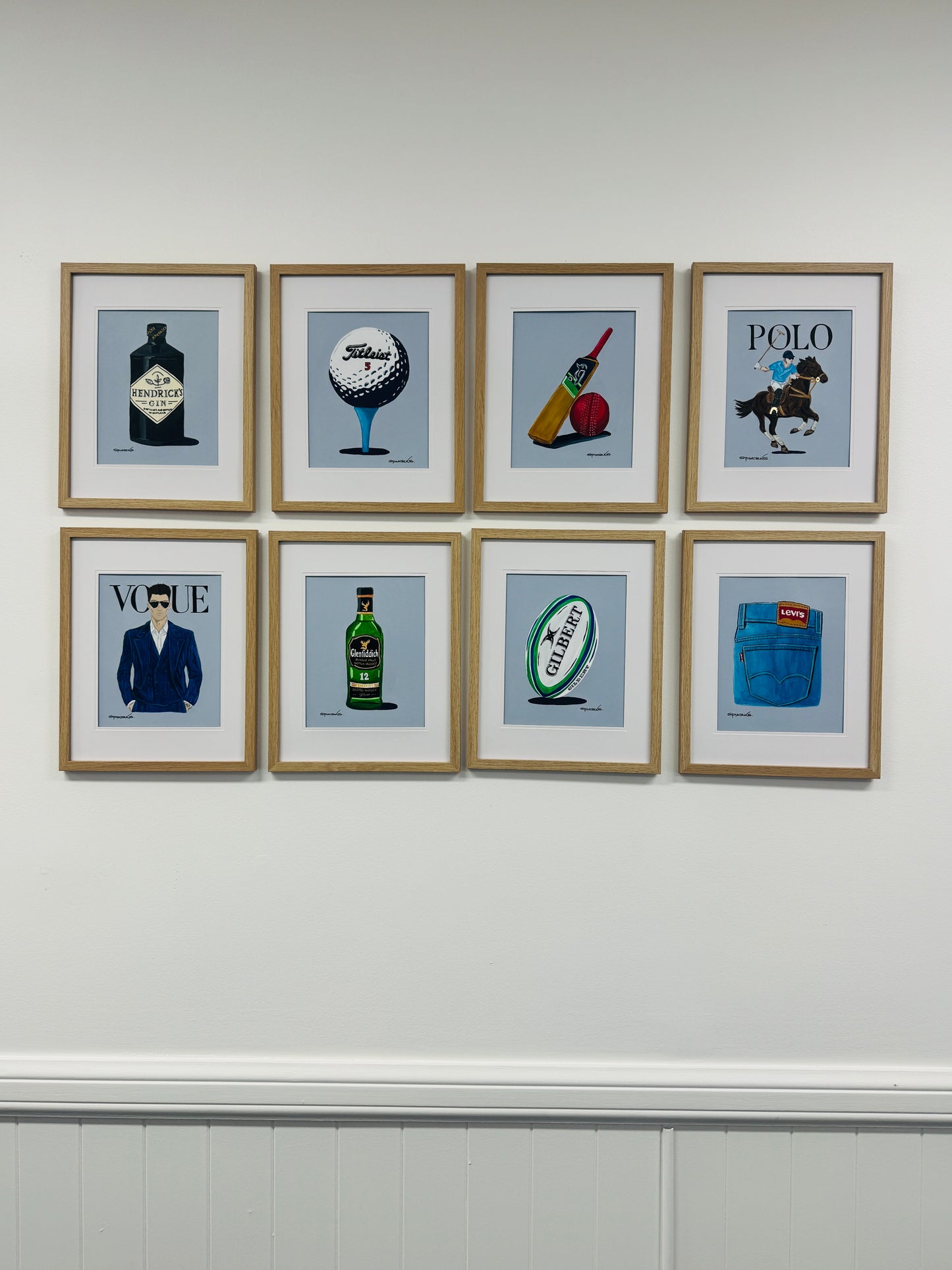 'Hendricks Gin' (Print)