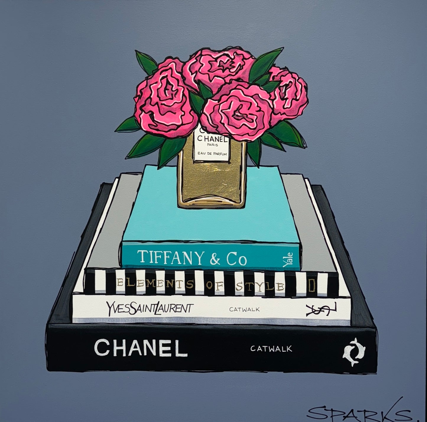 The Tiffany Collection | 90 x 90cm | Framed