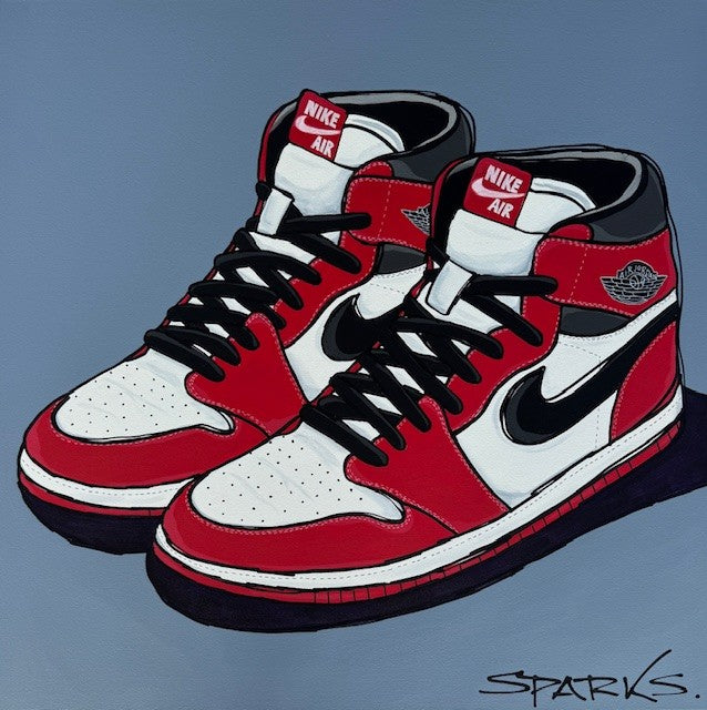 Air Jordan Originals | 83cm x 83cm | Framed