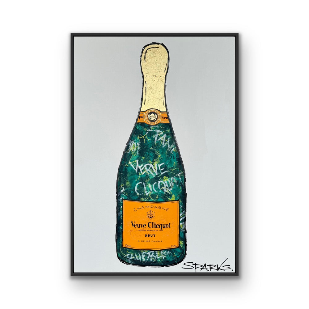 Verve Time | 100cm x 70cm | Framed