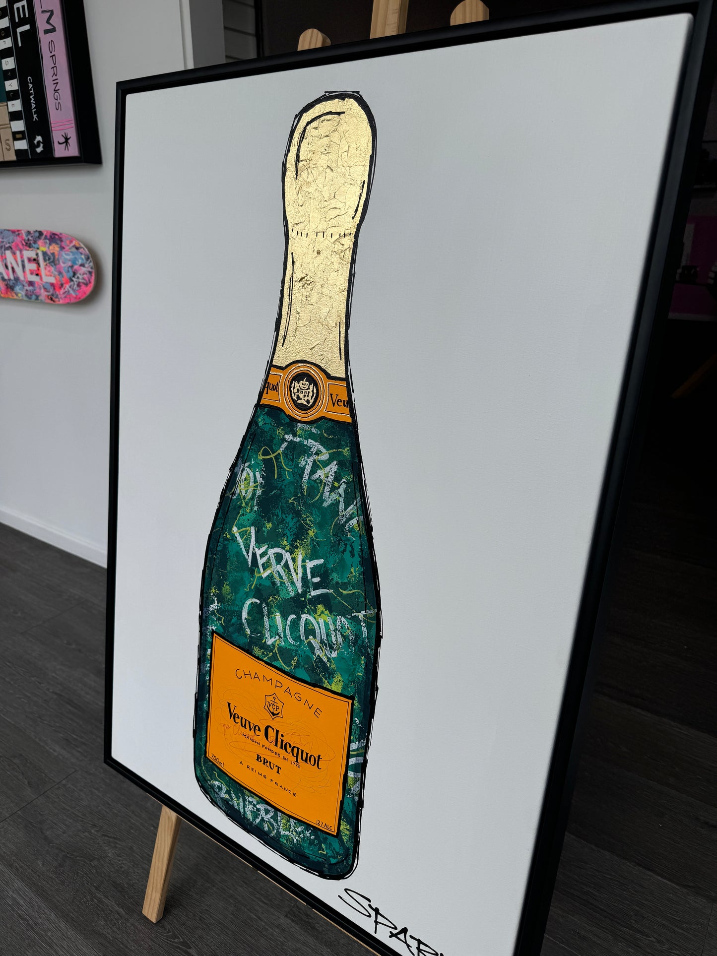 Verve Time | 100cm x 70cm | Framed