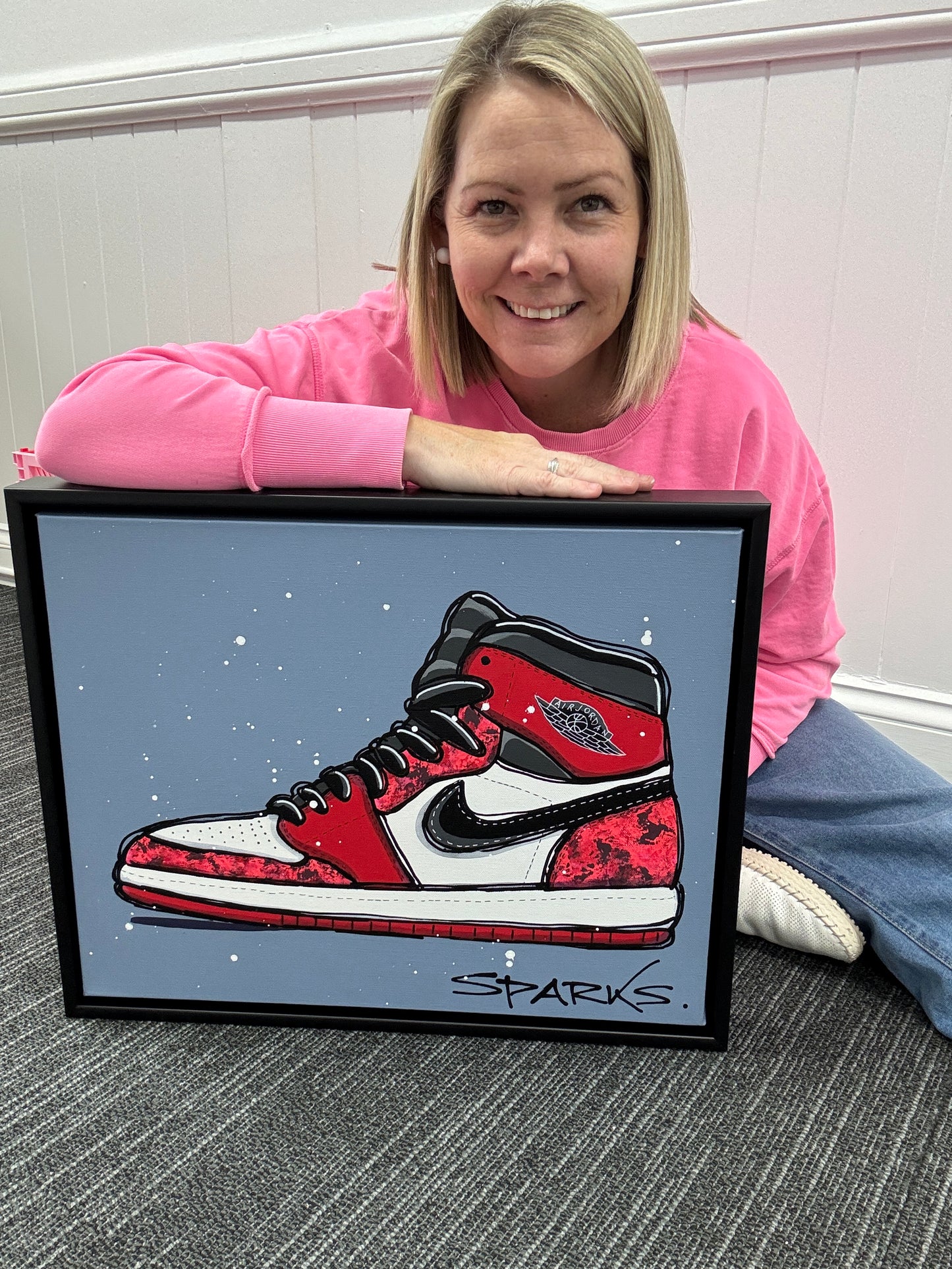 Air Jordan Original | 44cm x 54cm | Framed