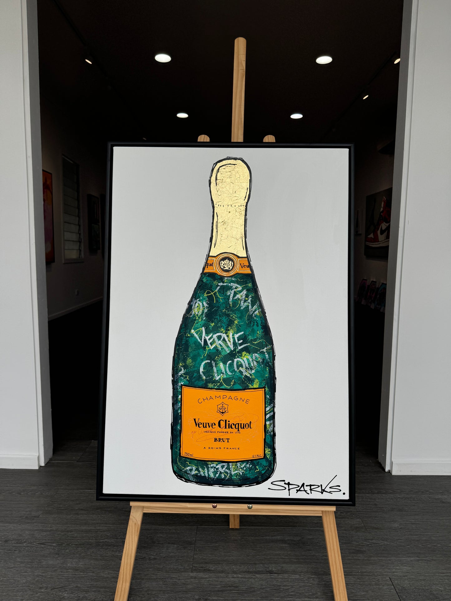 Verve Time | 100cm x 70cm | Framed