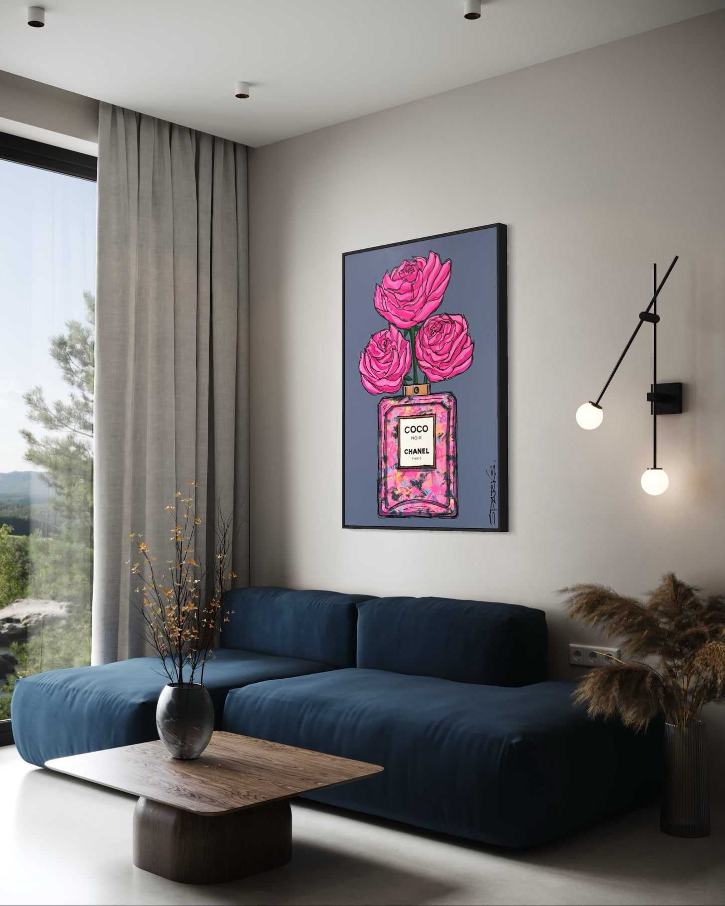 Fun & Fabulous | 127cm x 87cm | Framed