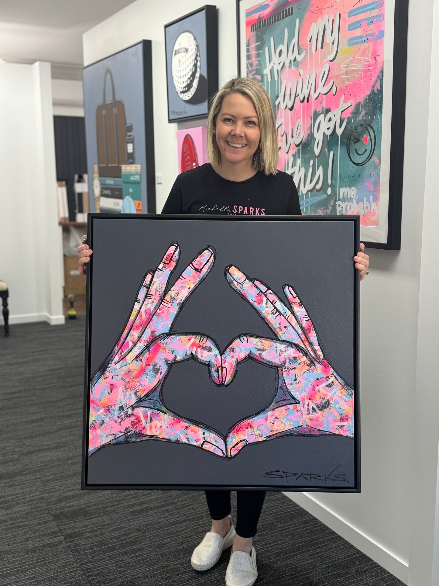 All My Life | 83cm x 83cm | Framed