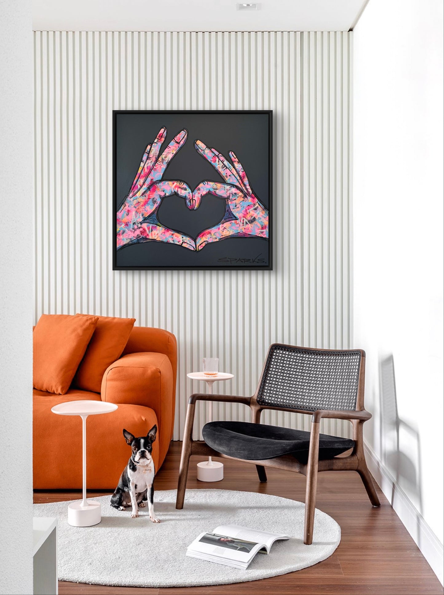 All My Life | 83cm x 83cm | Framed