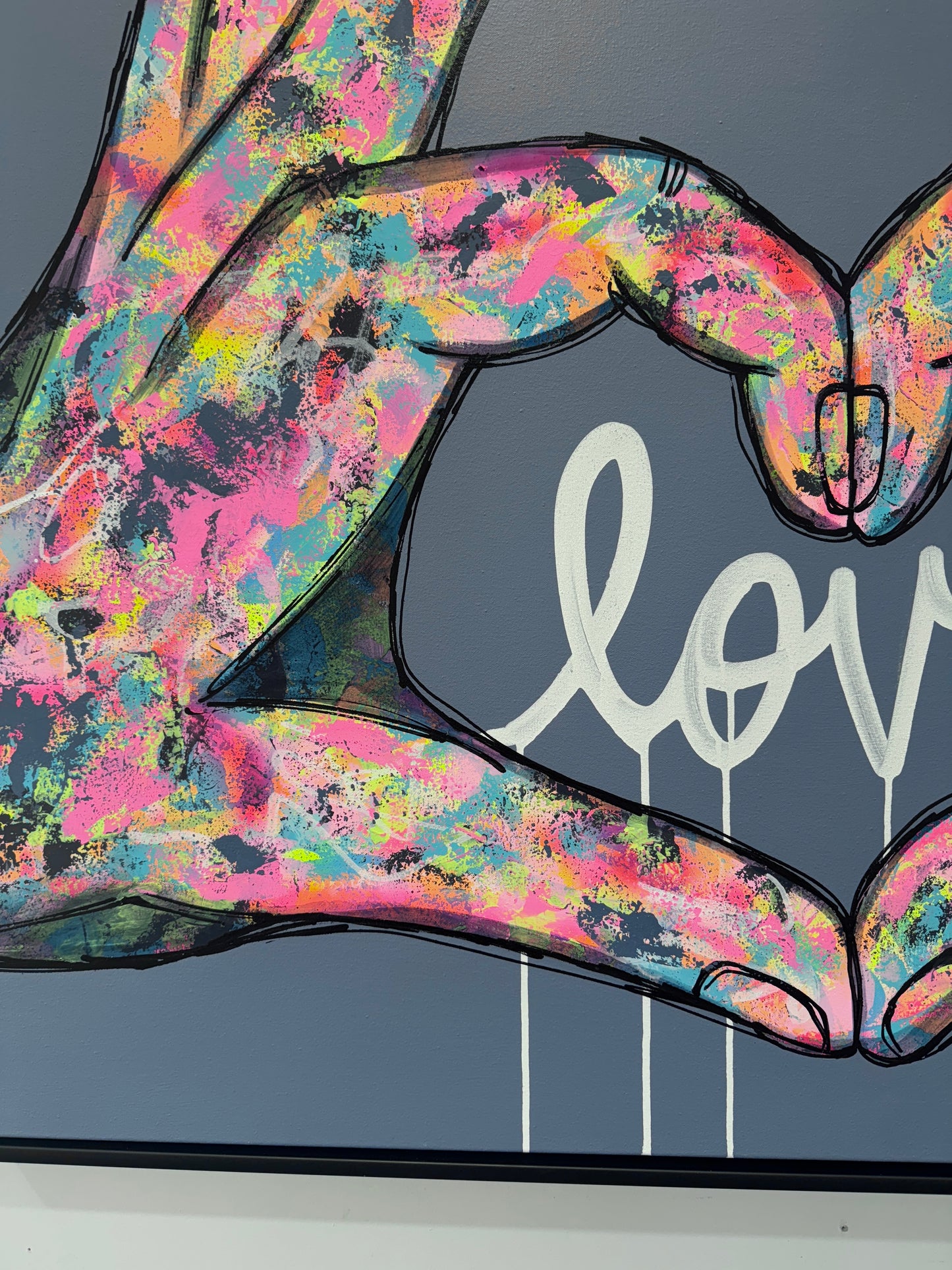 Better Together | 120cm x 120cm| Framed