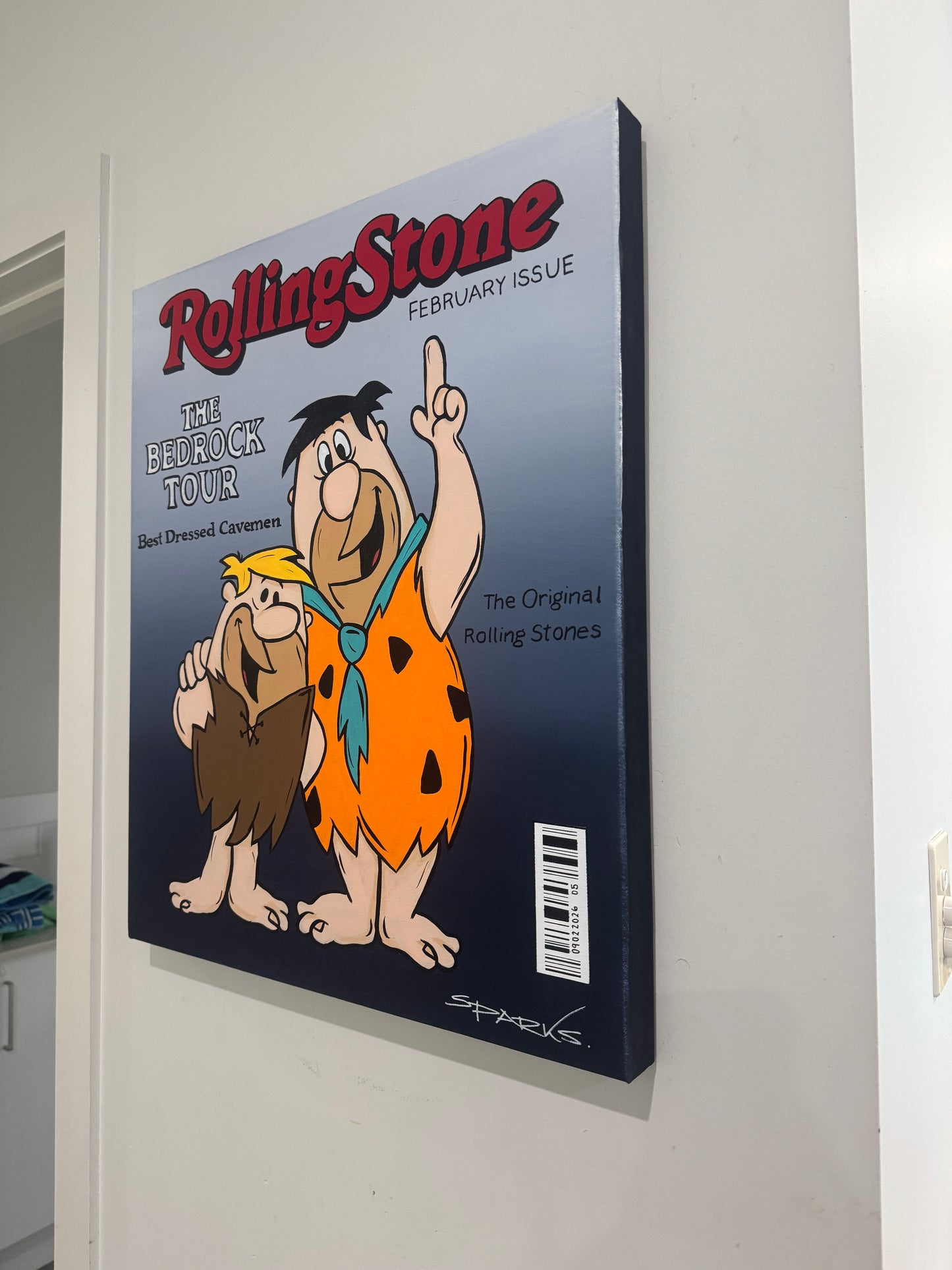 The Original Rolling Stones | 61cm x 51cm | Painted edges