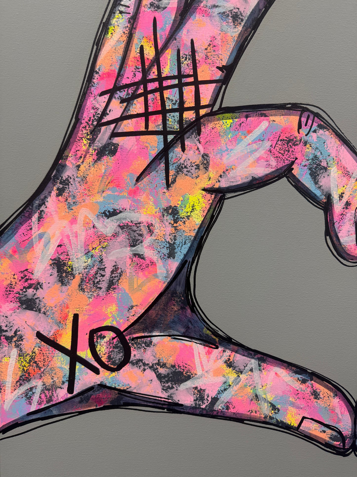 Cheeky Love | 90cm x 90cm | Framed