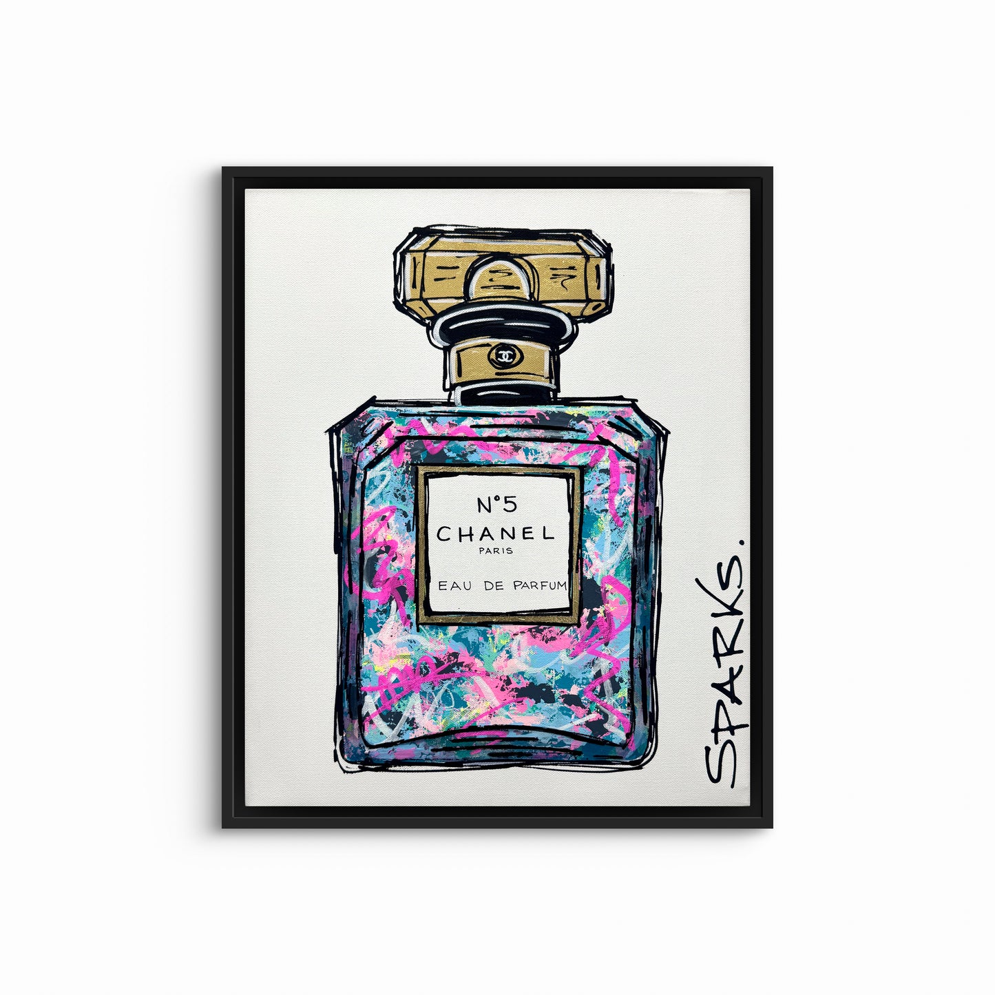 Bottled Joy | 45cm x 55cm | Framed