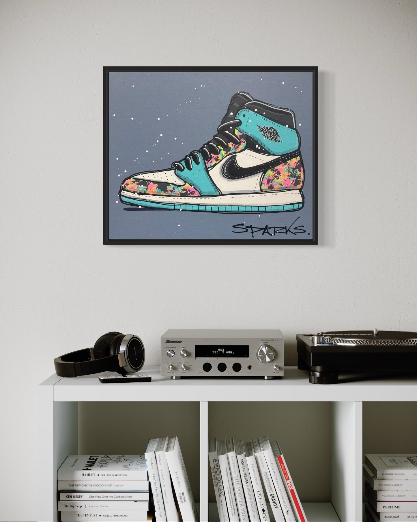Unboxed Air Jordan | 44cm x 54cm | Framed