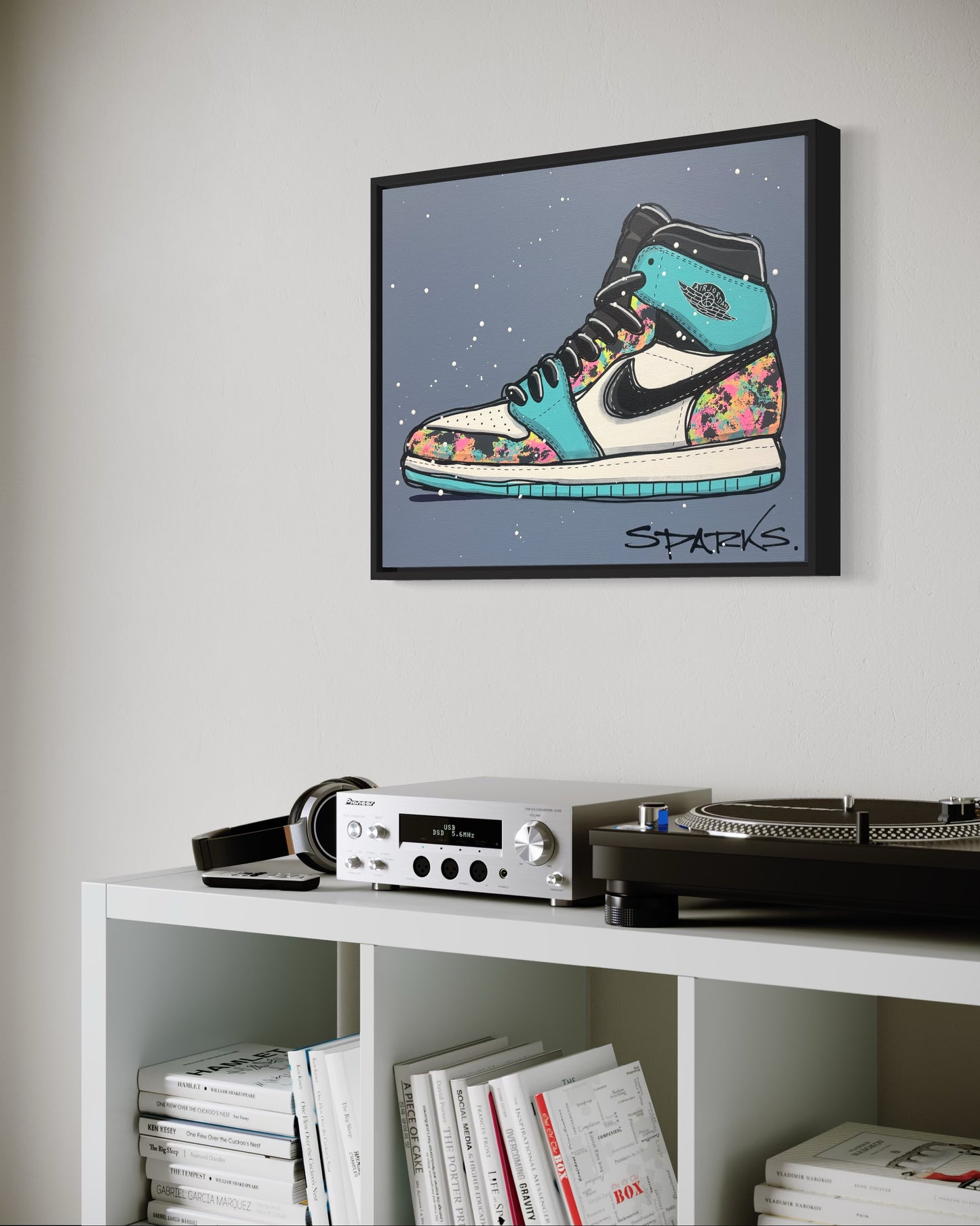 Unboxed Air Jordan | 44cm x 54cm | Framed