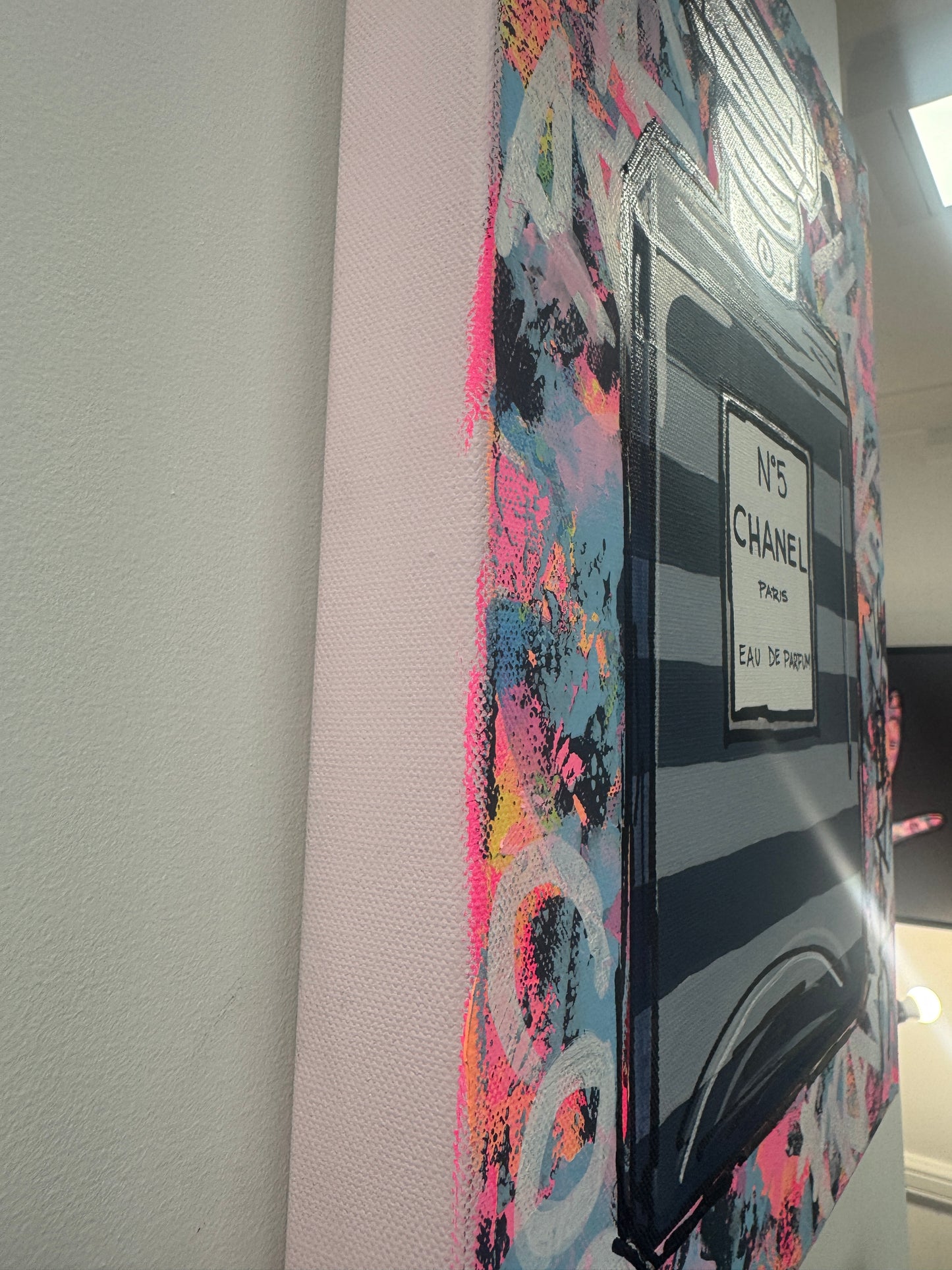 Chanel #17| 31cm x 41cm | Canvas unframed