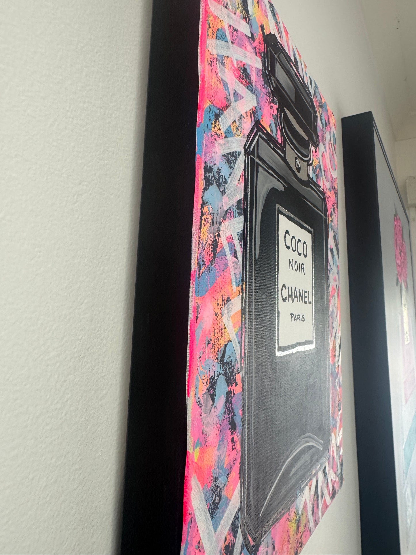 Chanel #18| 31cm x 41cm | Canvas unframed