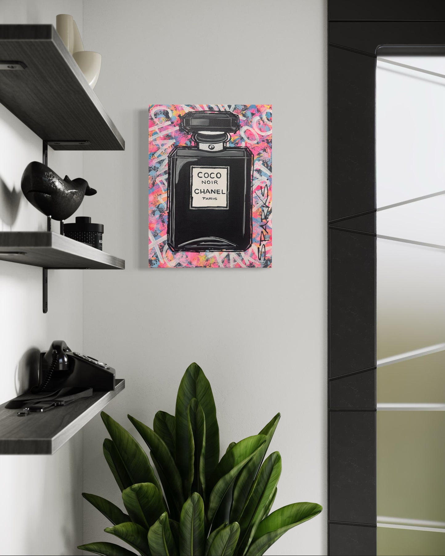Chanel #18| 31cm x 41cm | Canvas unframed