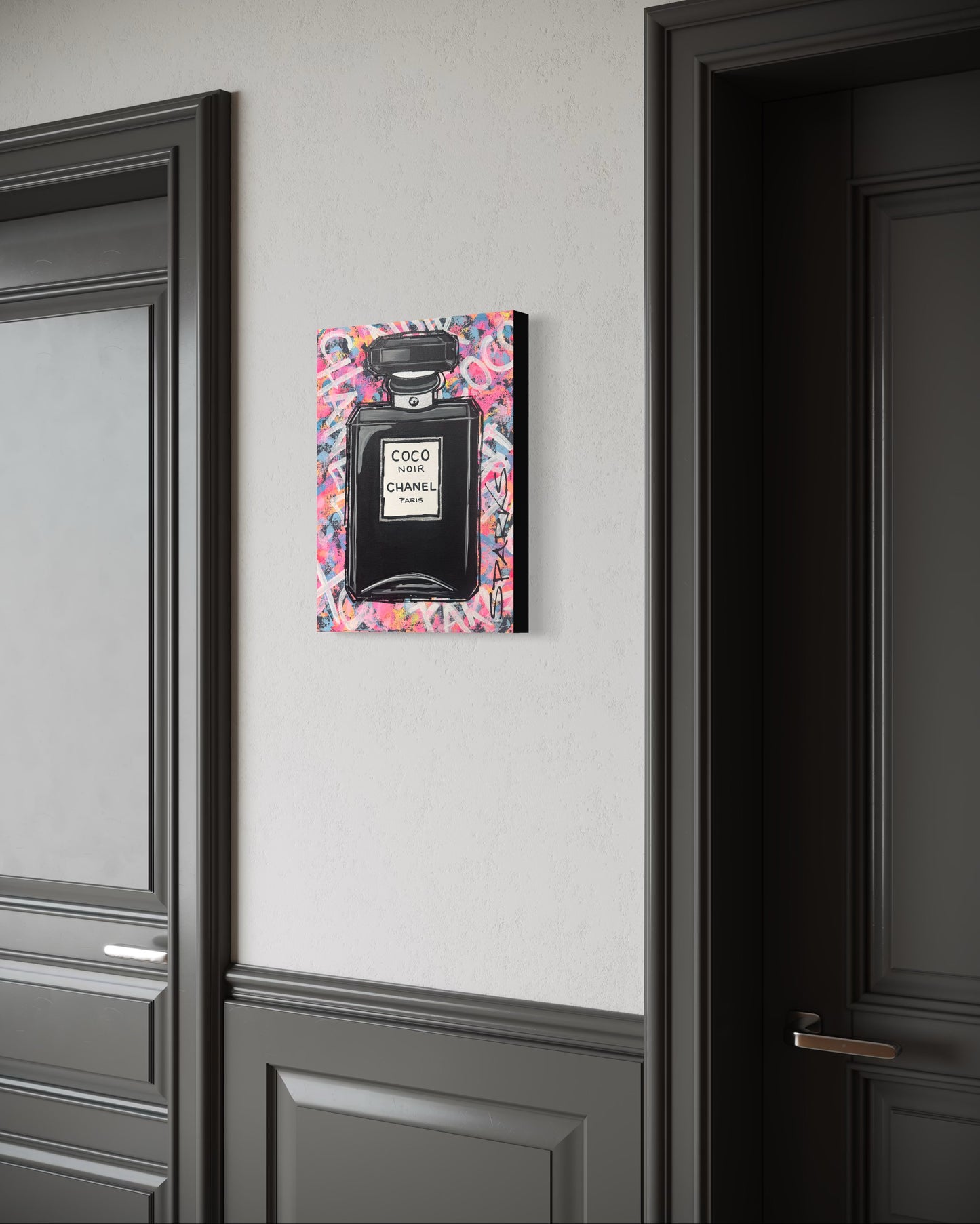Chanel #18| 31cm x 41cm | Canvas unframed