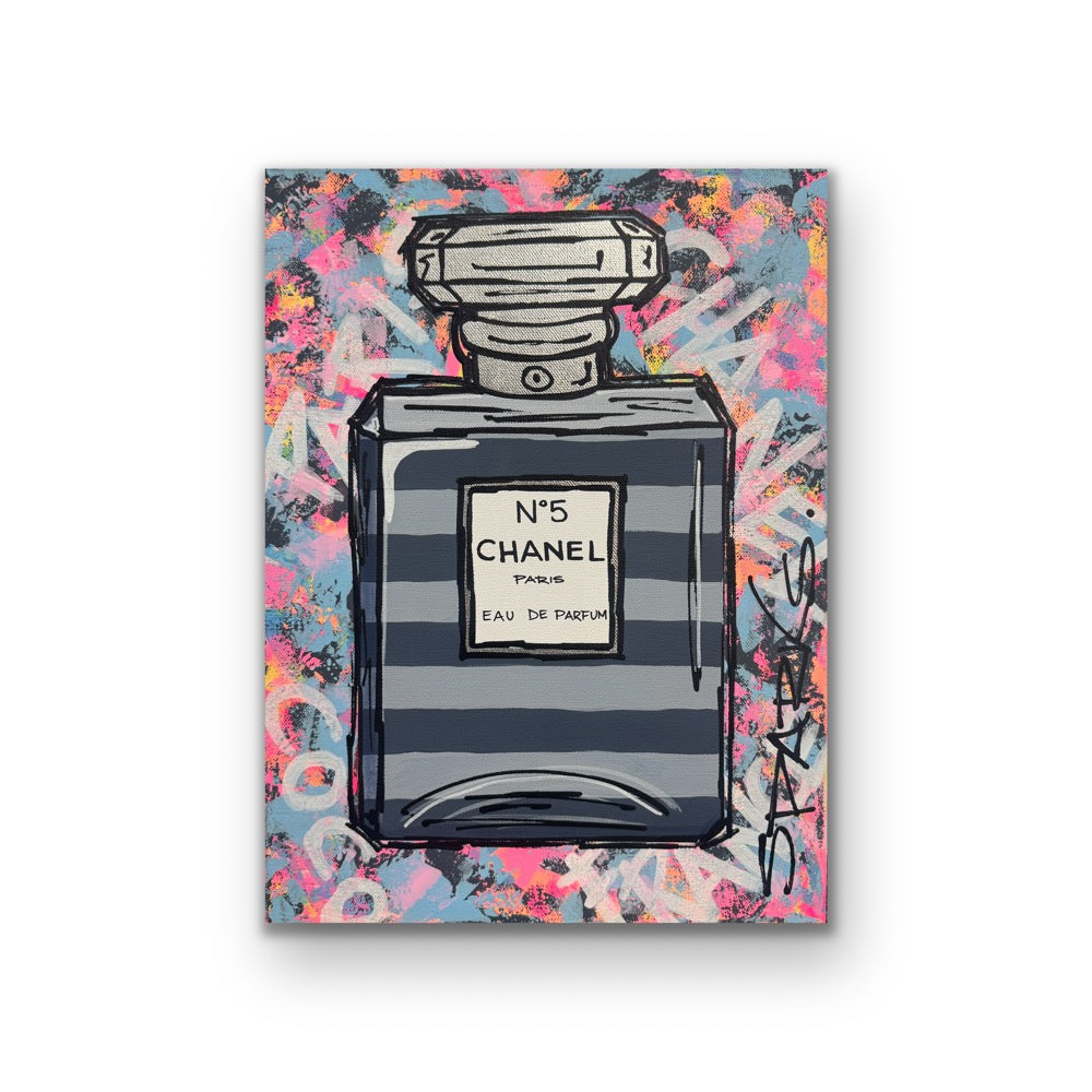 Chanel #17| 31cm x 41cm | Canvas unframed