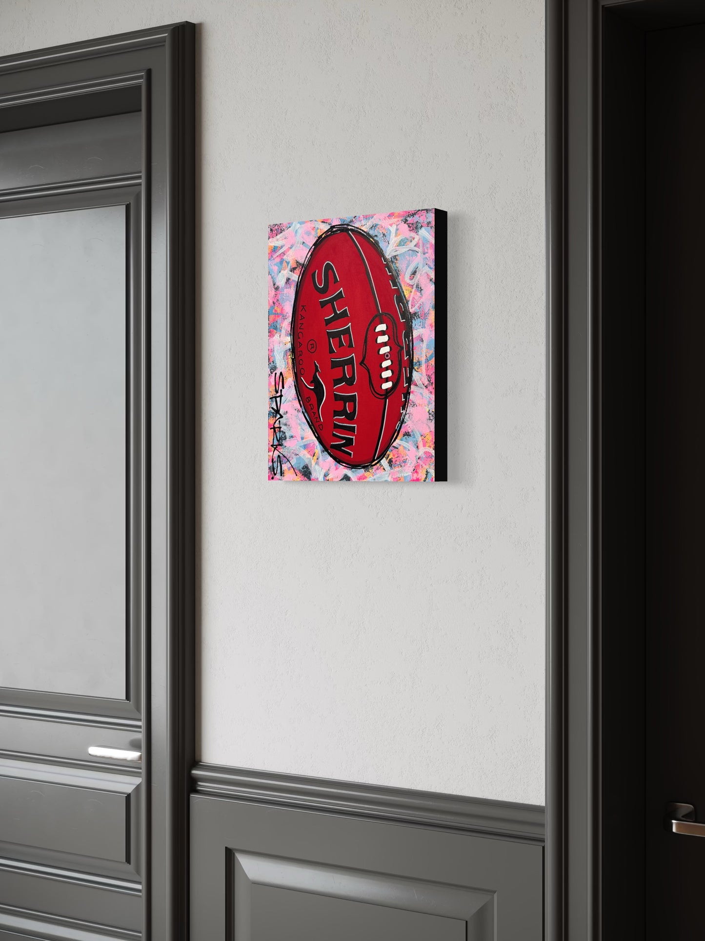 AFL #6| 31cm x 41cm | Canvas unframed