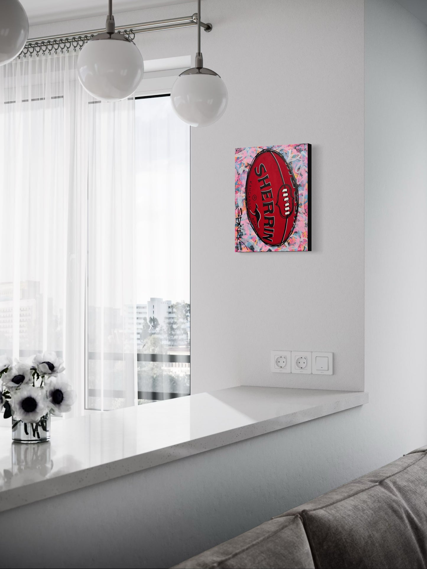 AFL #6| 31cm x 41cm | Canvas unframed
