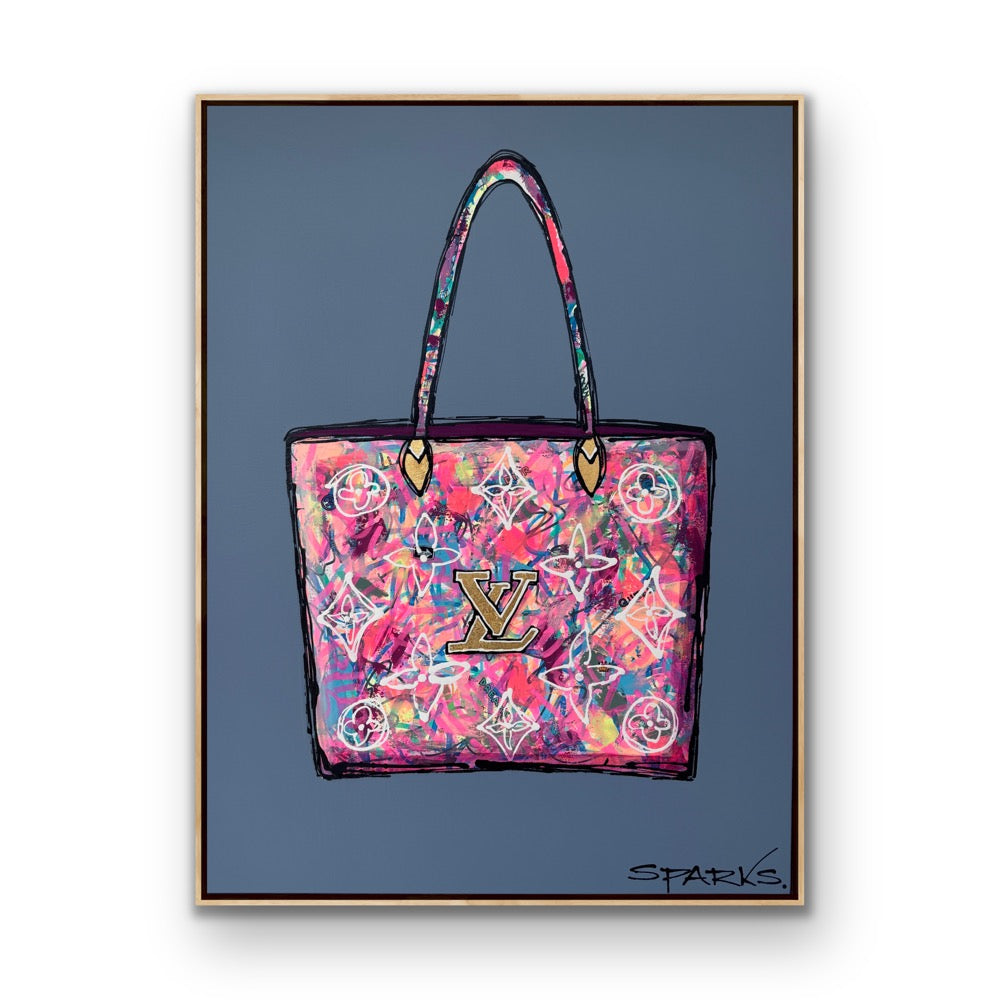 LV Neverfull | 105 x 79cm | Framed