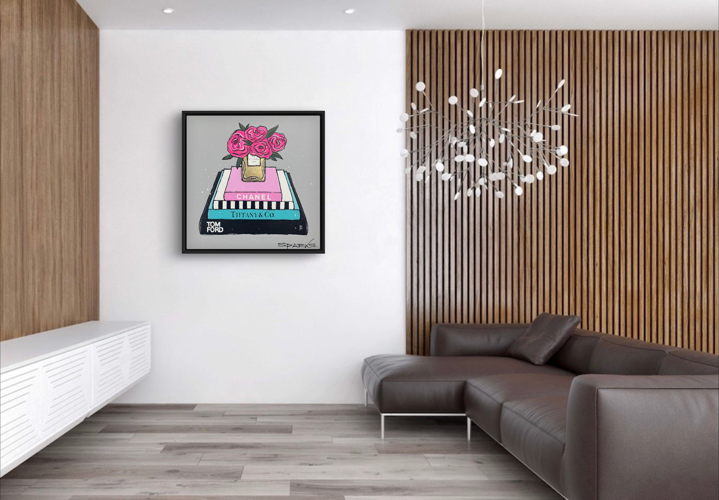 Coffee Table Luxe | 90cm x 90cm | Framed