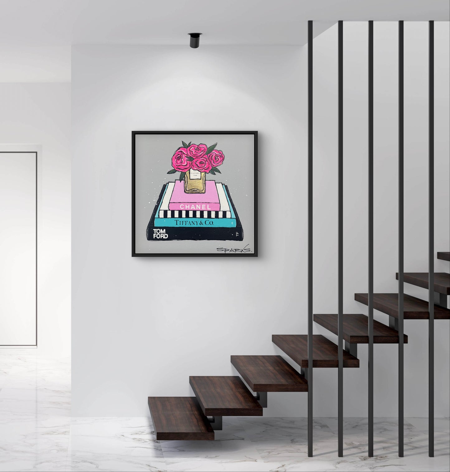 Coffee Table Luxe | 90cm x 90cm | Framed