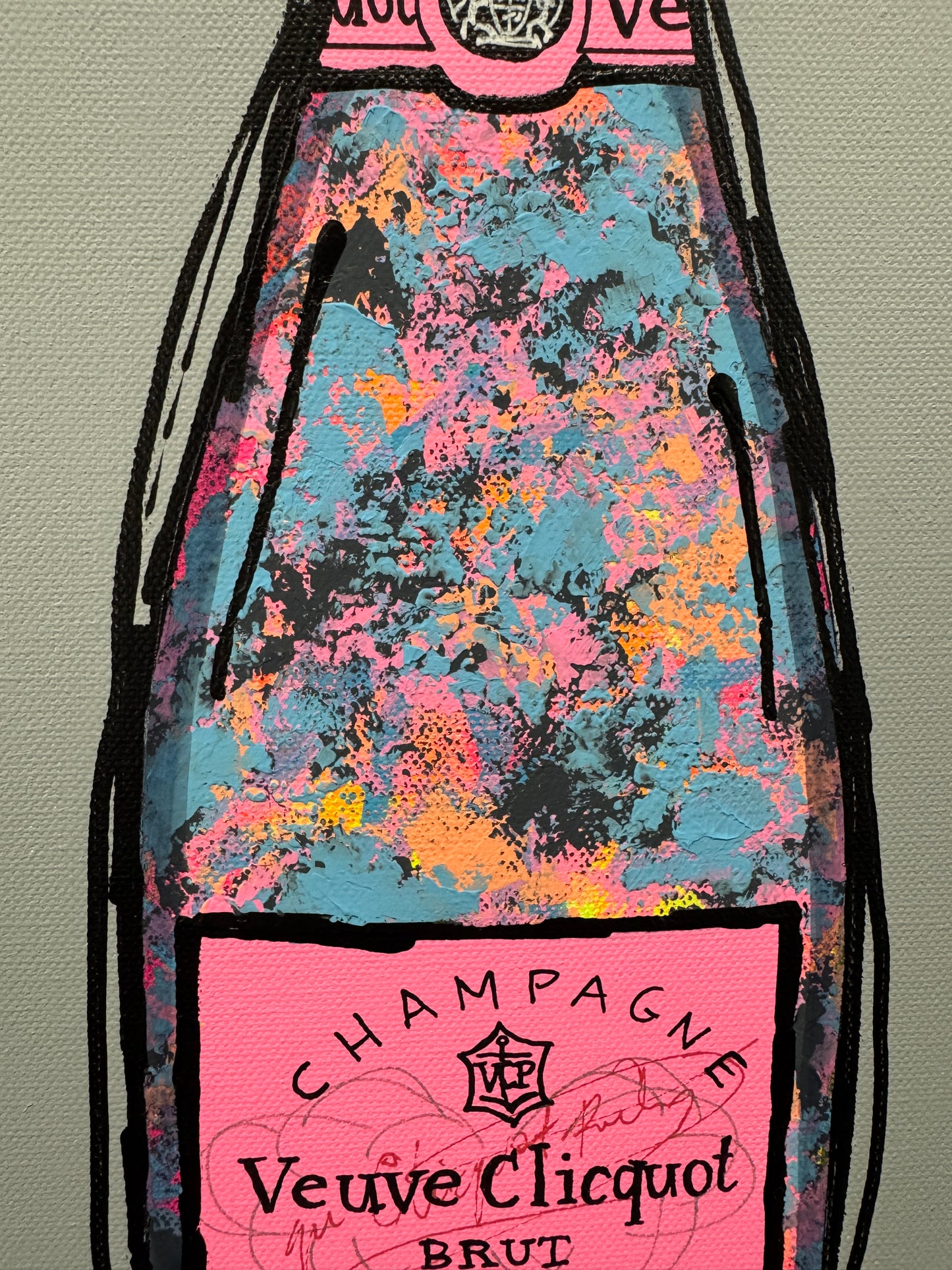 Pop Fizz | 31cm x 41cm | Canvas unframed
