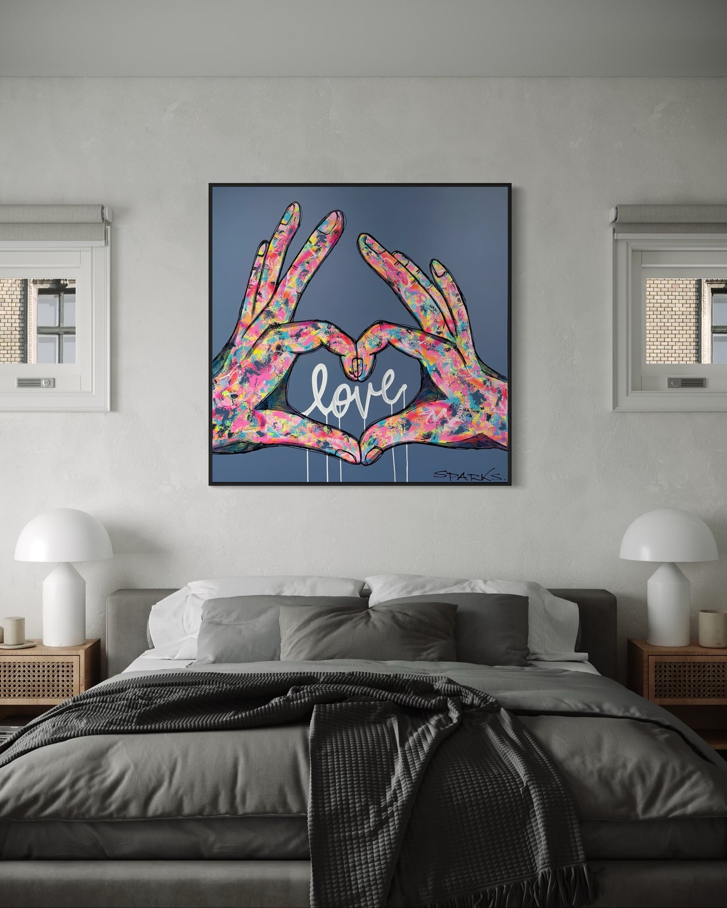 Better Together | 120cm x 120cm| Framed