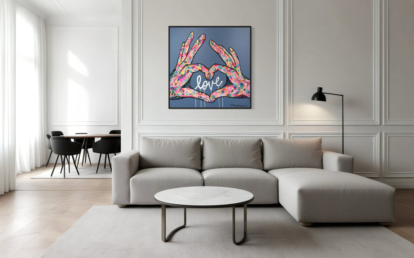 Better Together | 120cm x 120cm| Framed