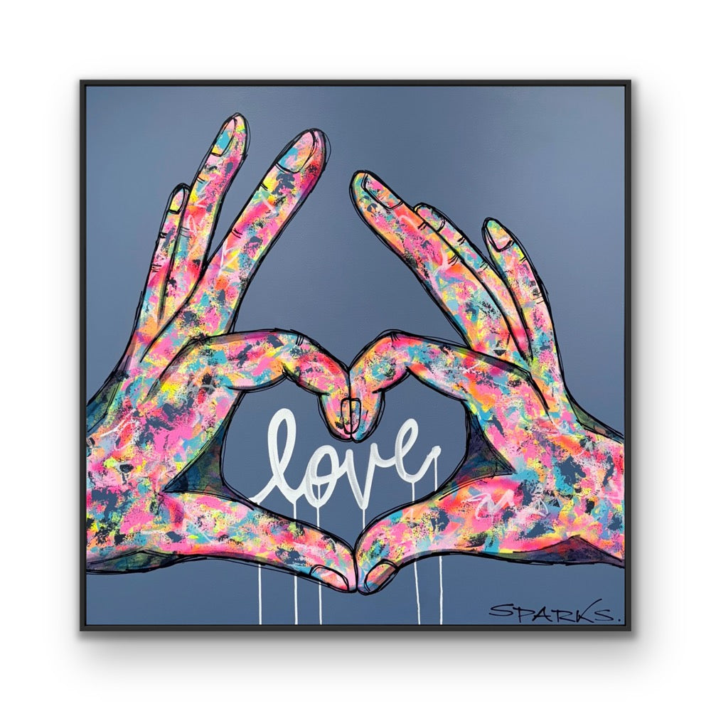Better Together | 120cm x 120cm| Framed