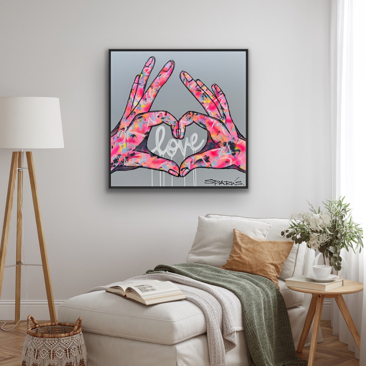 Find Your Spark | 90cm x 90cm | Framed