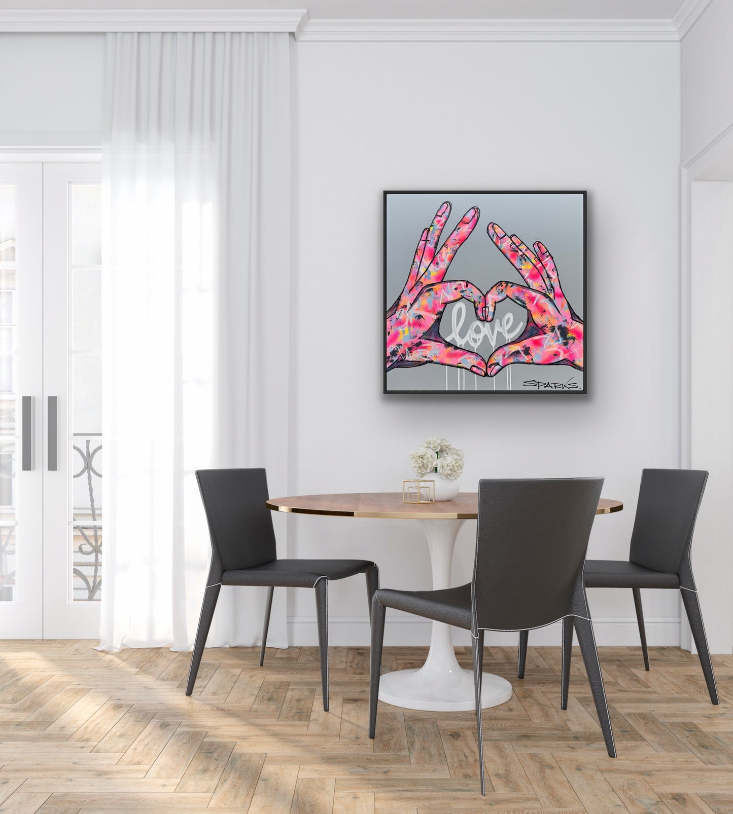 Find Your Spark | 90cm x 90cm | Framed