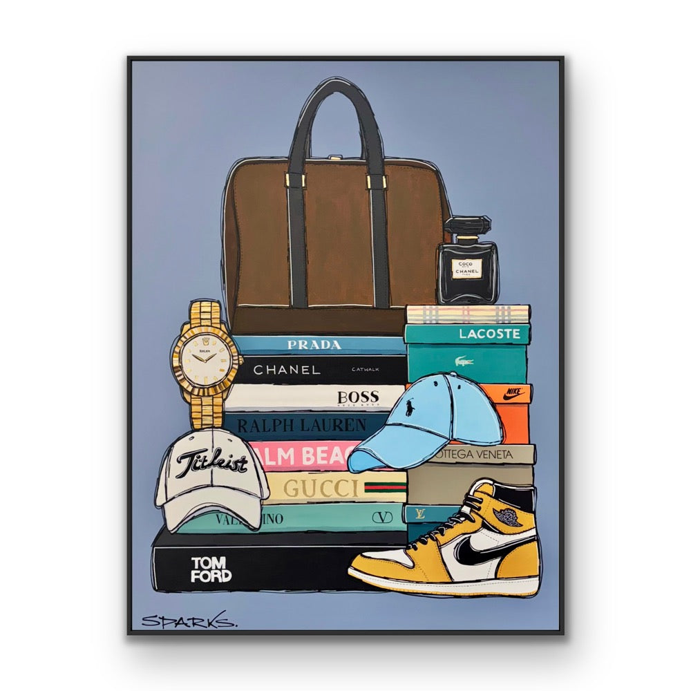 Sophisticated Edge | 160cm x 120cm | Framed