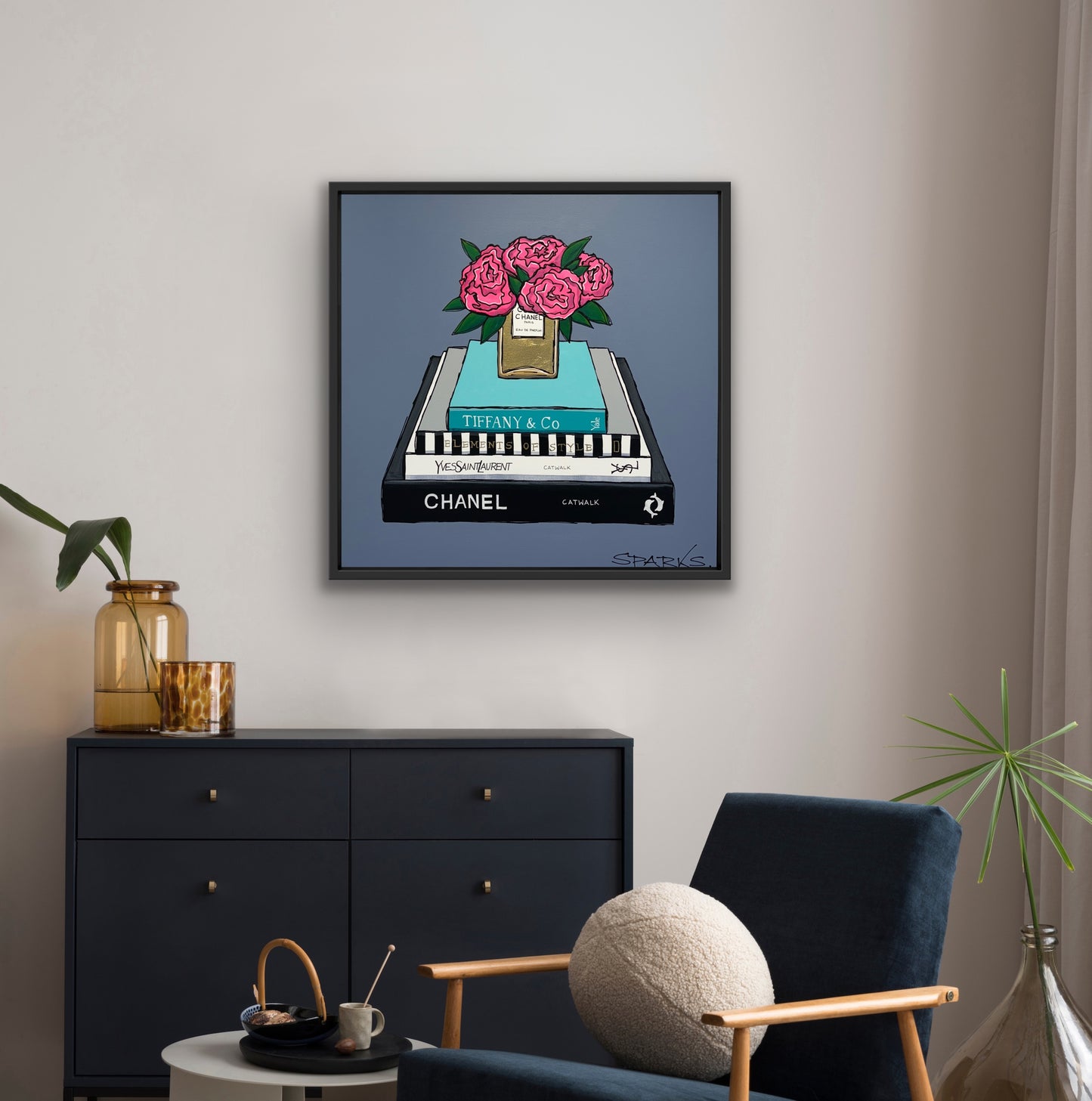 The Tiffany Collection | 90 x 90cm | Framed