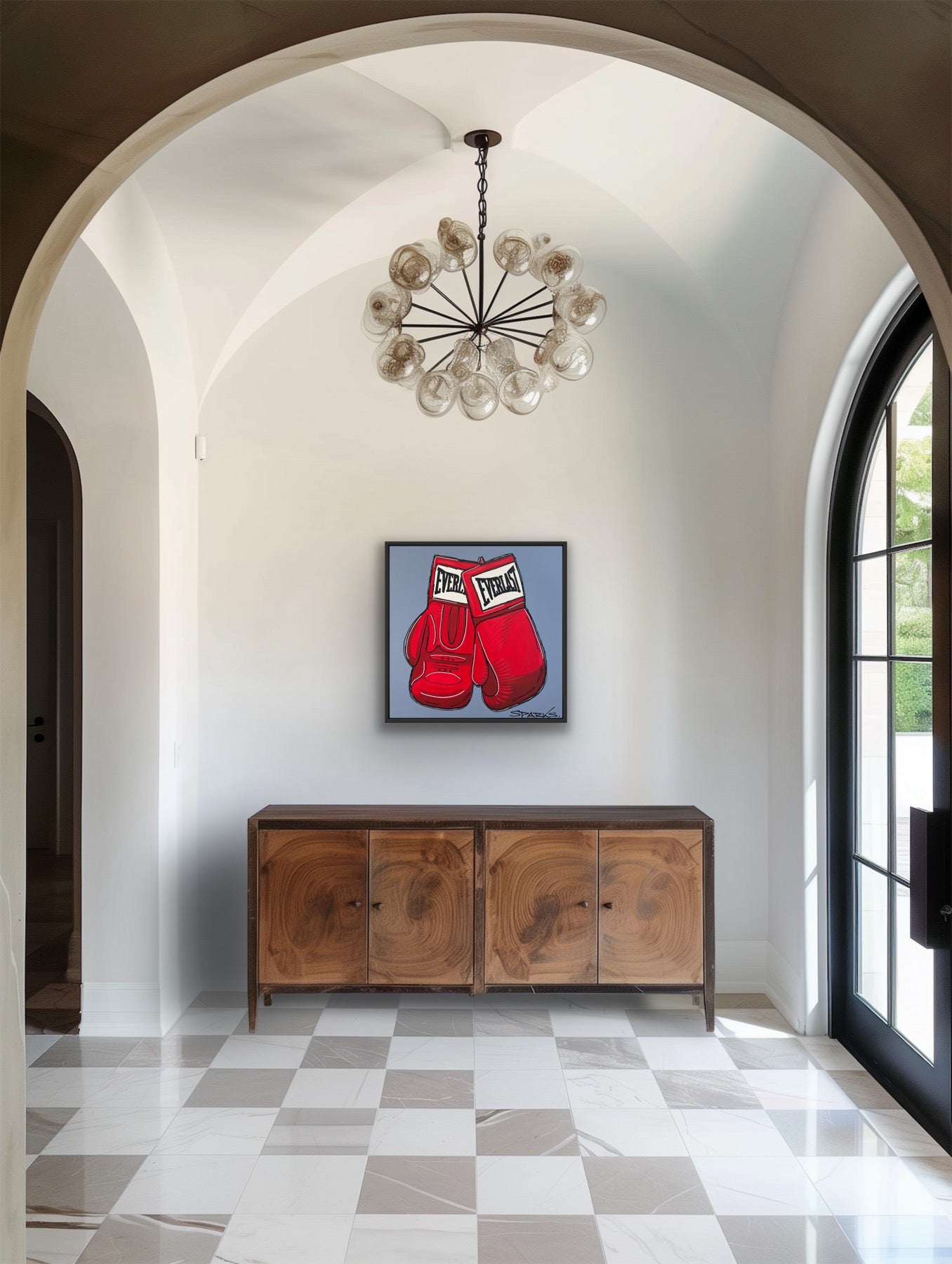 Power And Purpose | 83cm x 83cm | Framed
