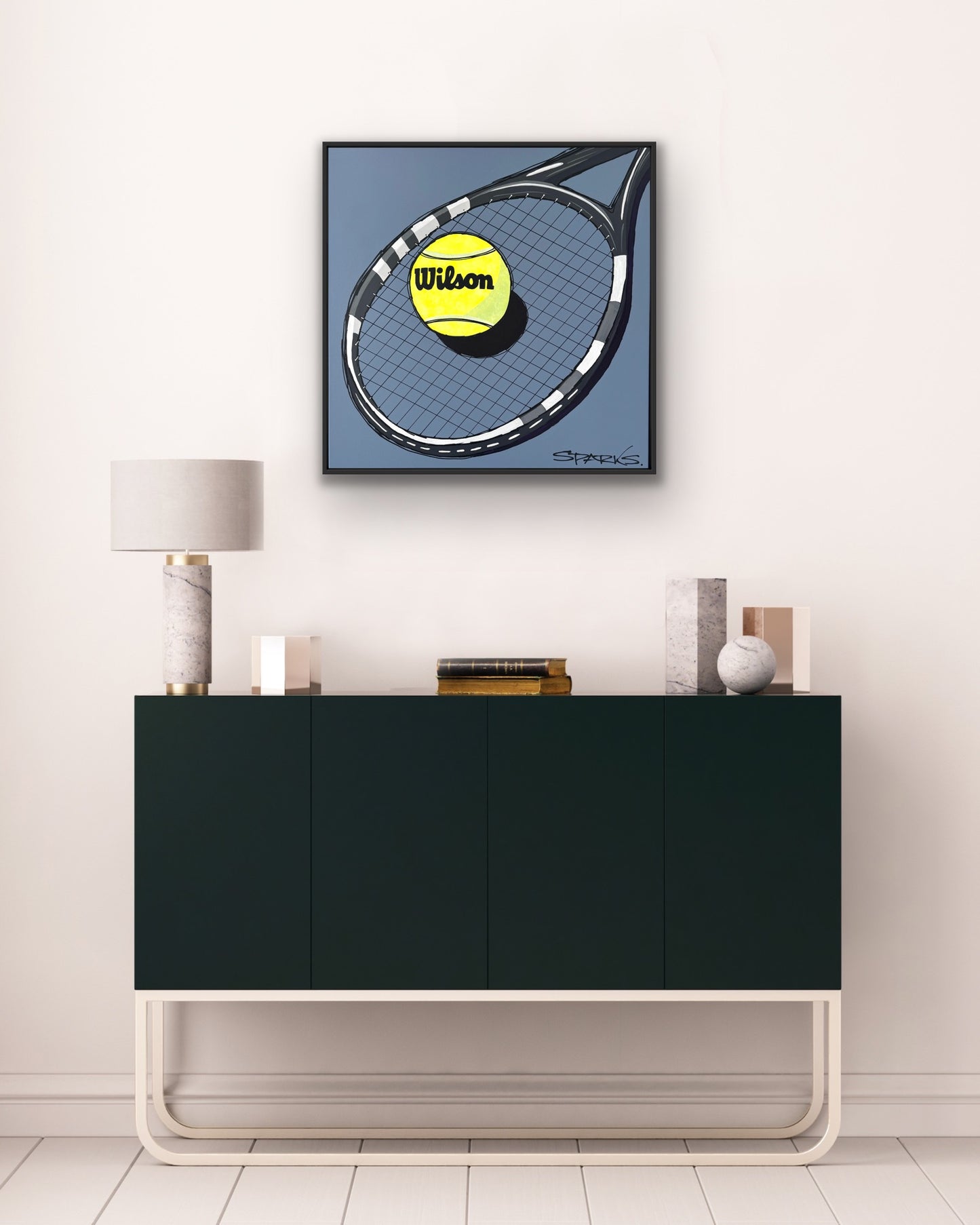 Chasing Greatness| 80cm x 80cm | Framed