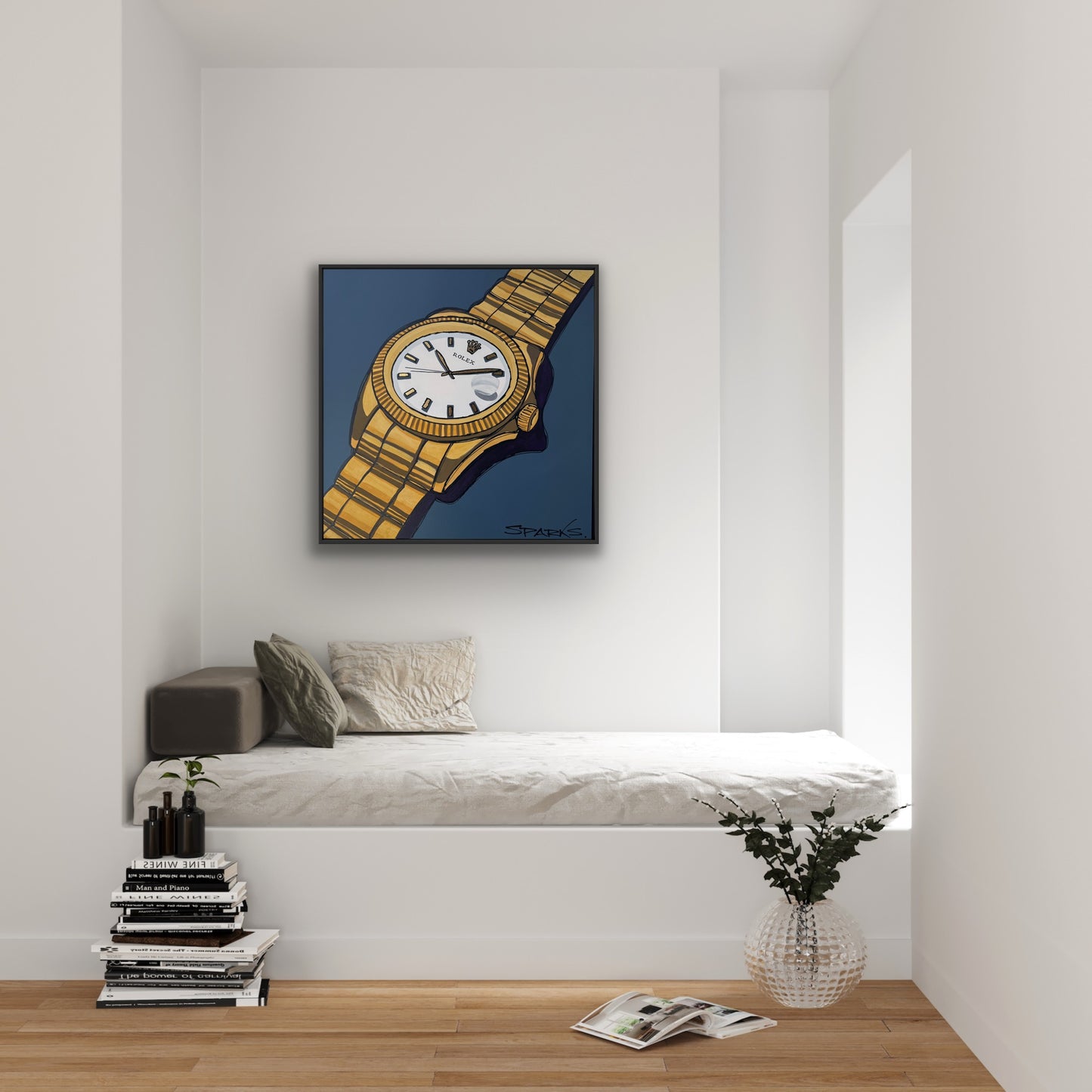 Golden Hour | 83cm x 83cm | Framed