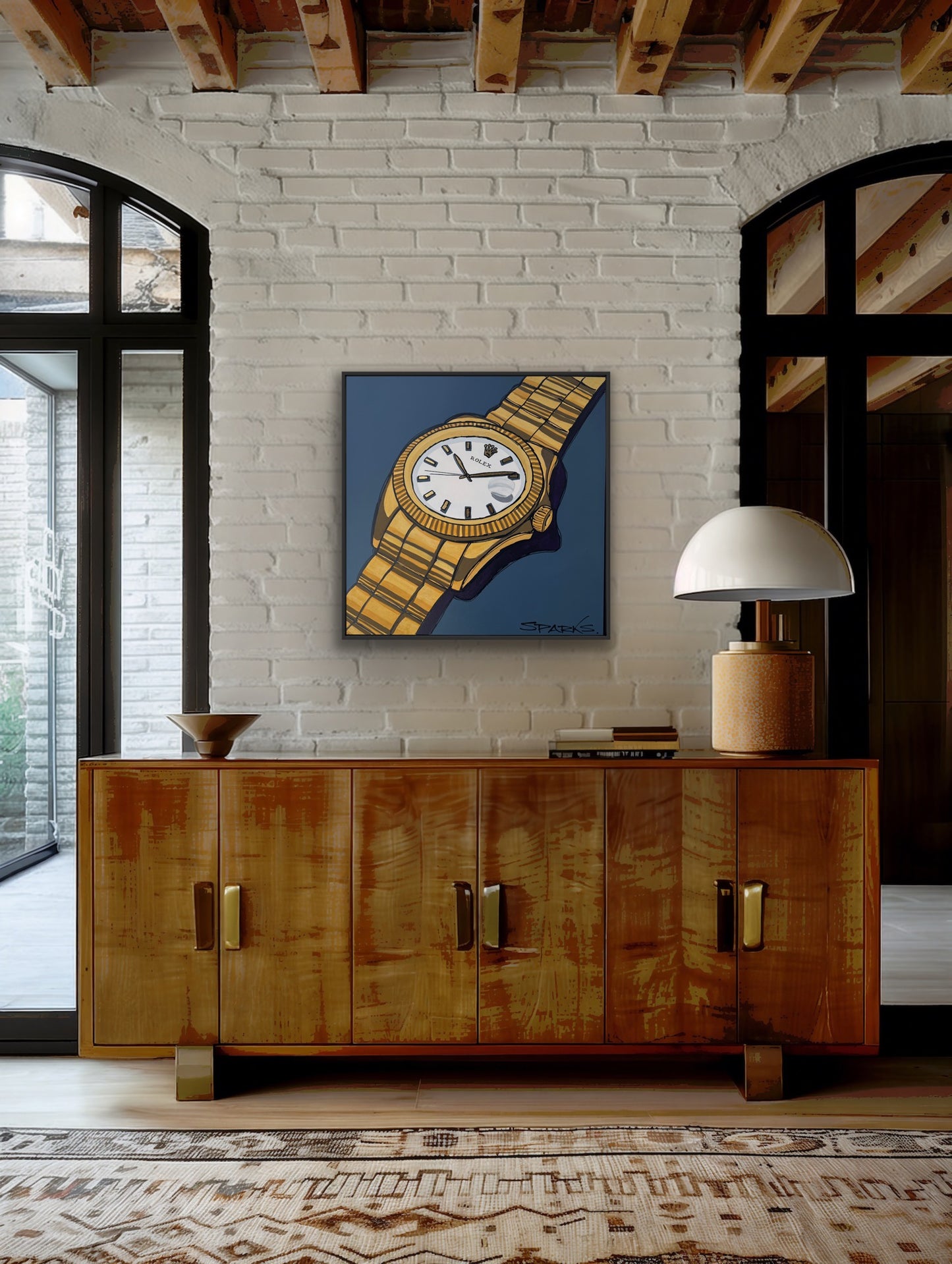 Golden Hour | 83cm x 83cm | Framed