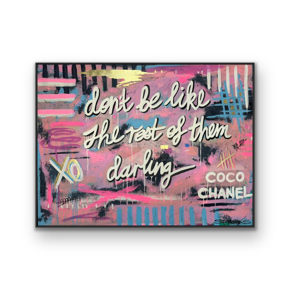 Defy The Ordinary | 164cm x 124cm | Framed
