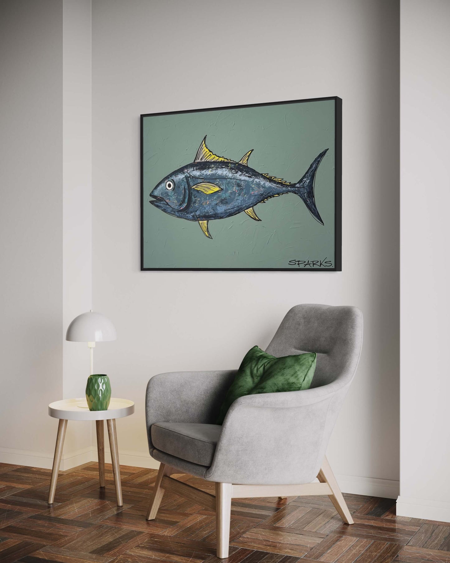 Frank the Fish | 105 x 79cm | Framed
