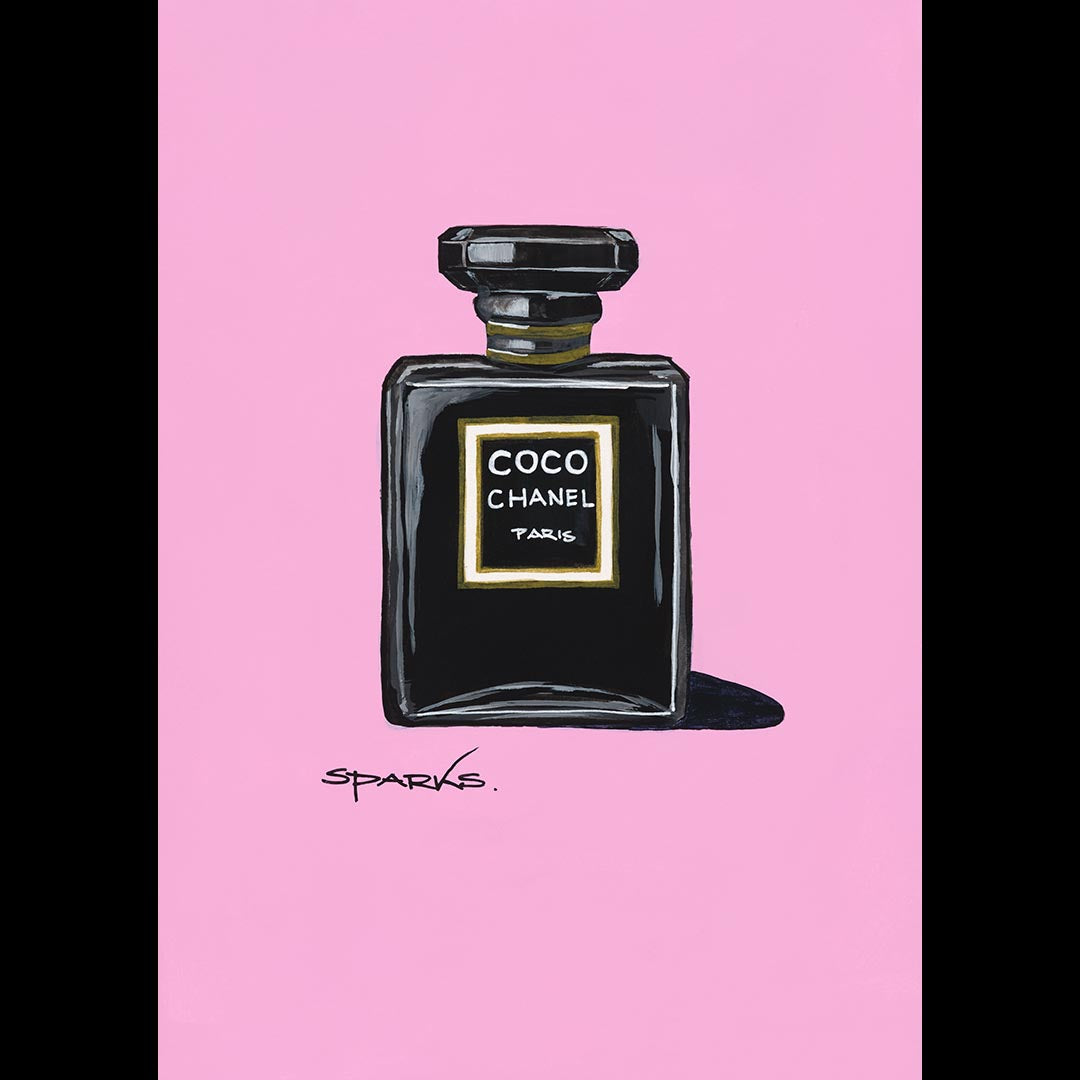 Coco Chanel' (Print) – Michelle Sparks ART