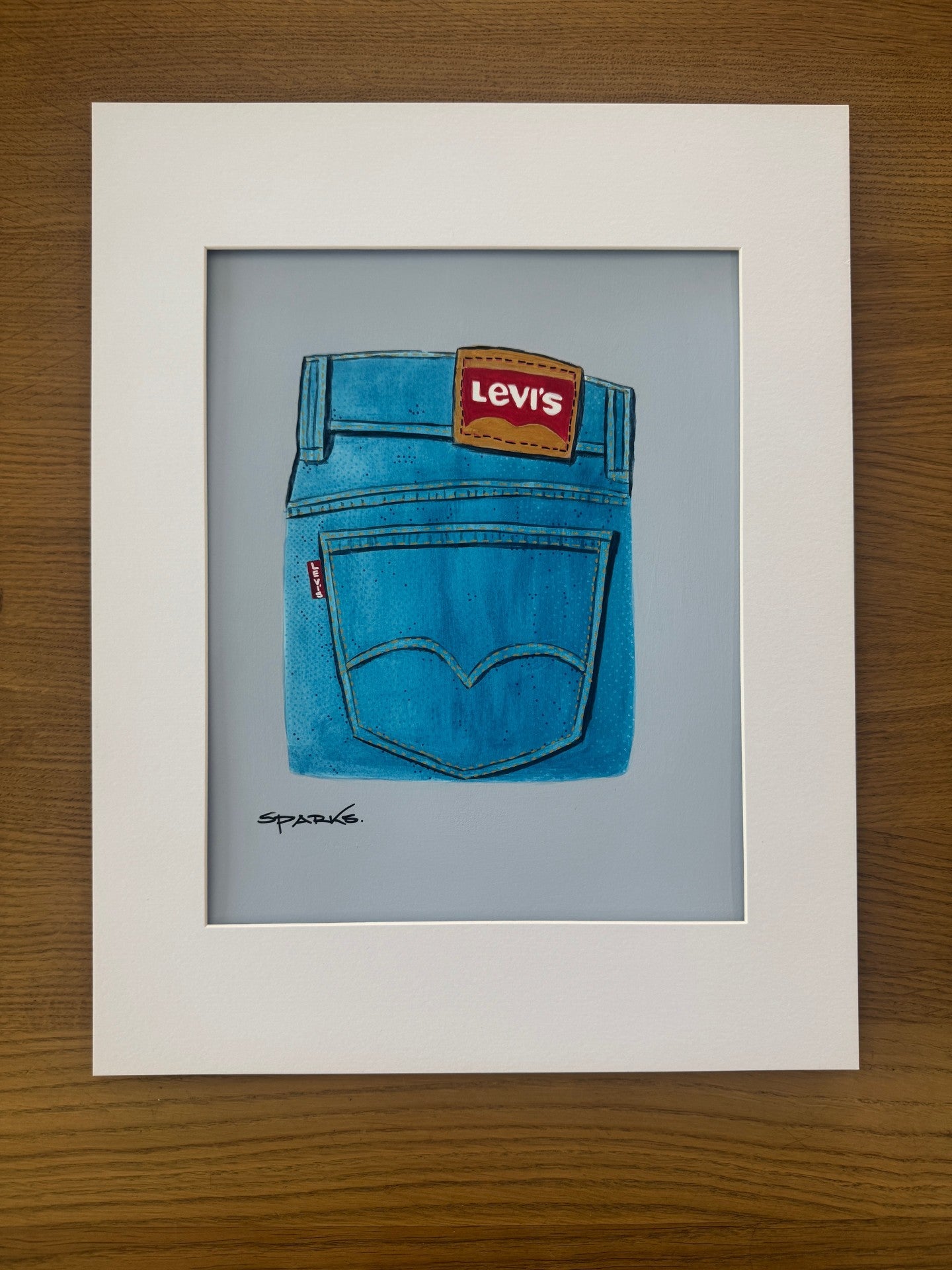 'Levi Jeans' (Print)