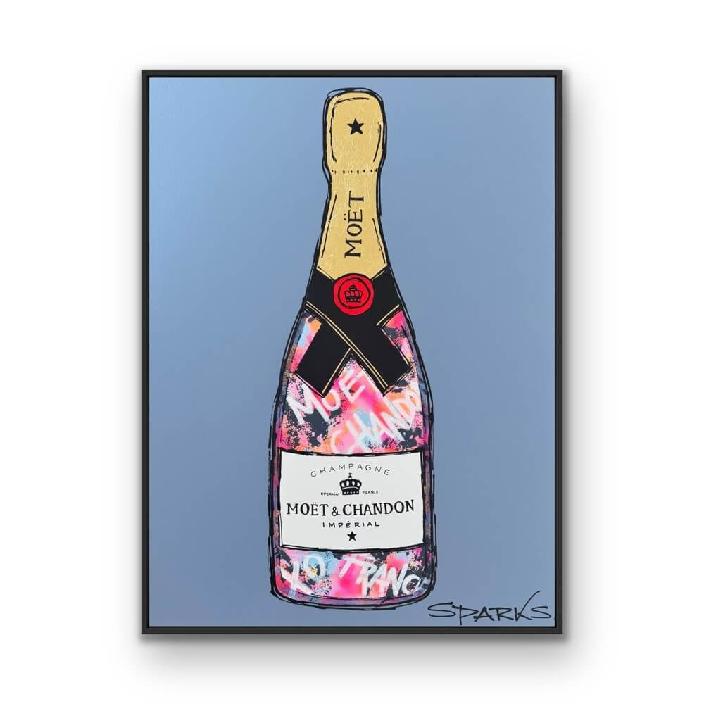 Drunk on optimism | 105 x 79cm | Framed