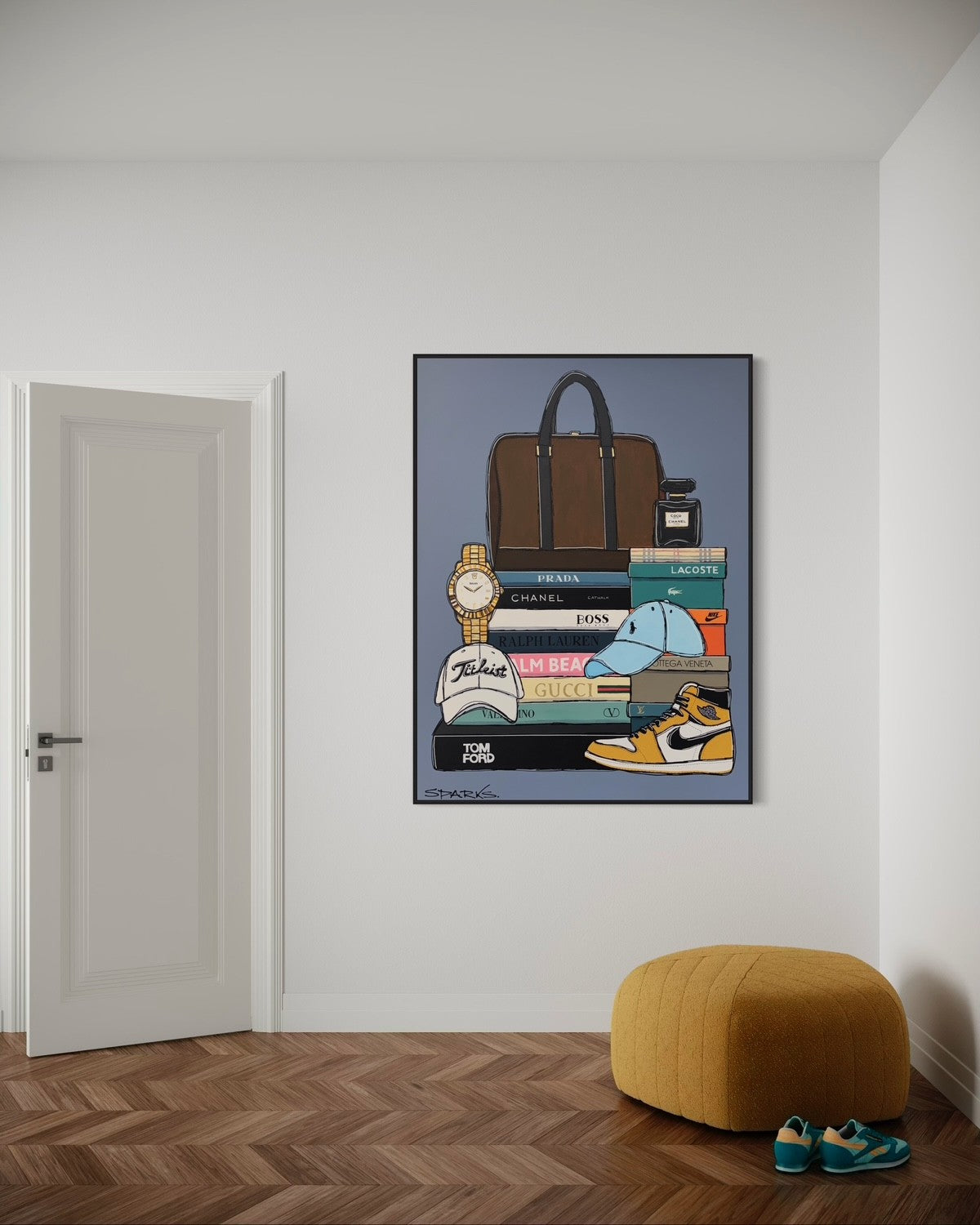 Sophisticated Edge | 160cm x 120cm | Framed