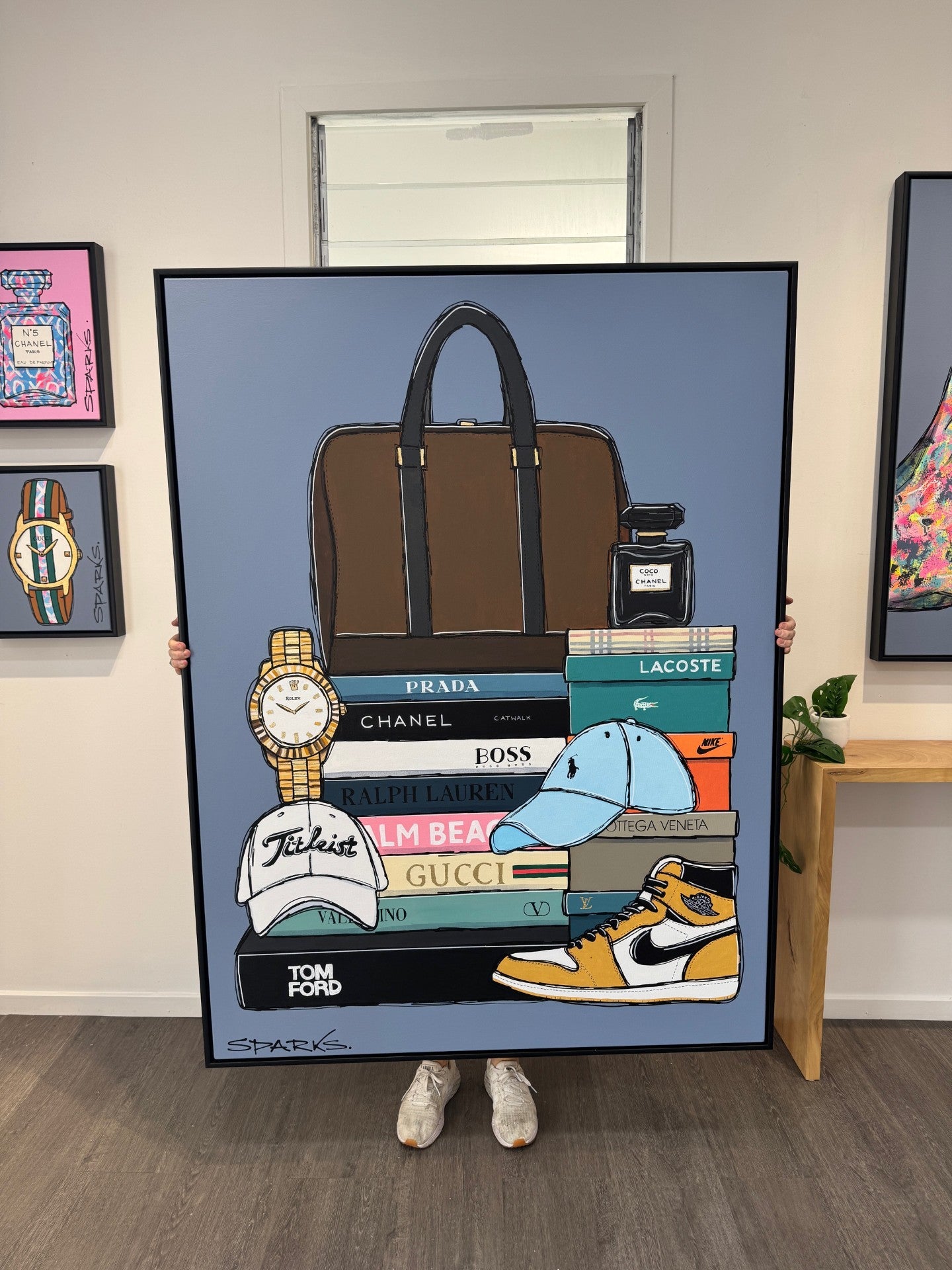 Sophisticated Edge | 160cm x 120cm | Framed