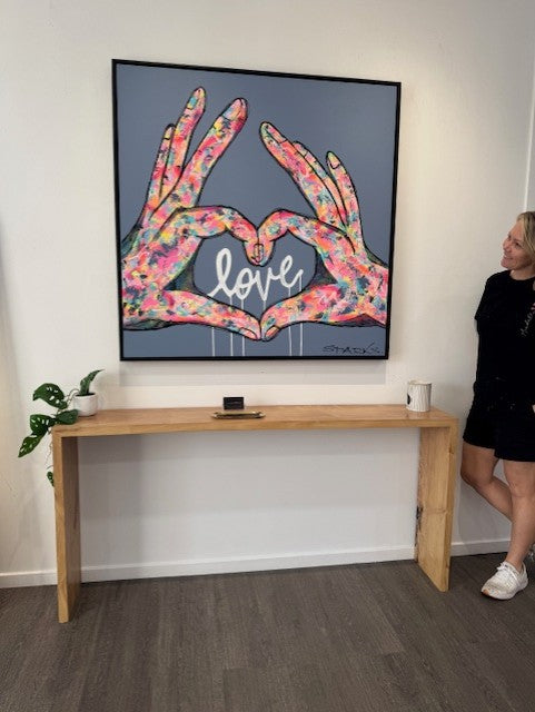 Better Together | 120cm x 120cm| Framed