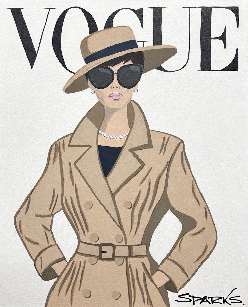 Vogue 1 | 83cm x 68cm | Framed